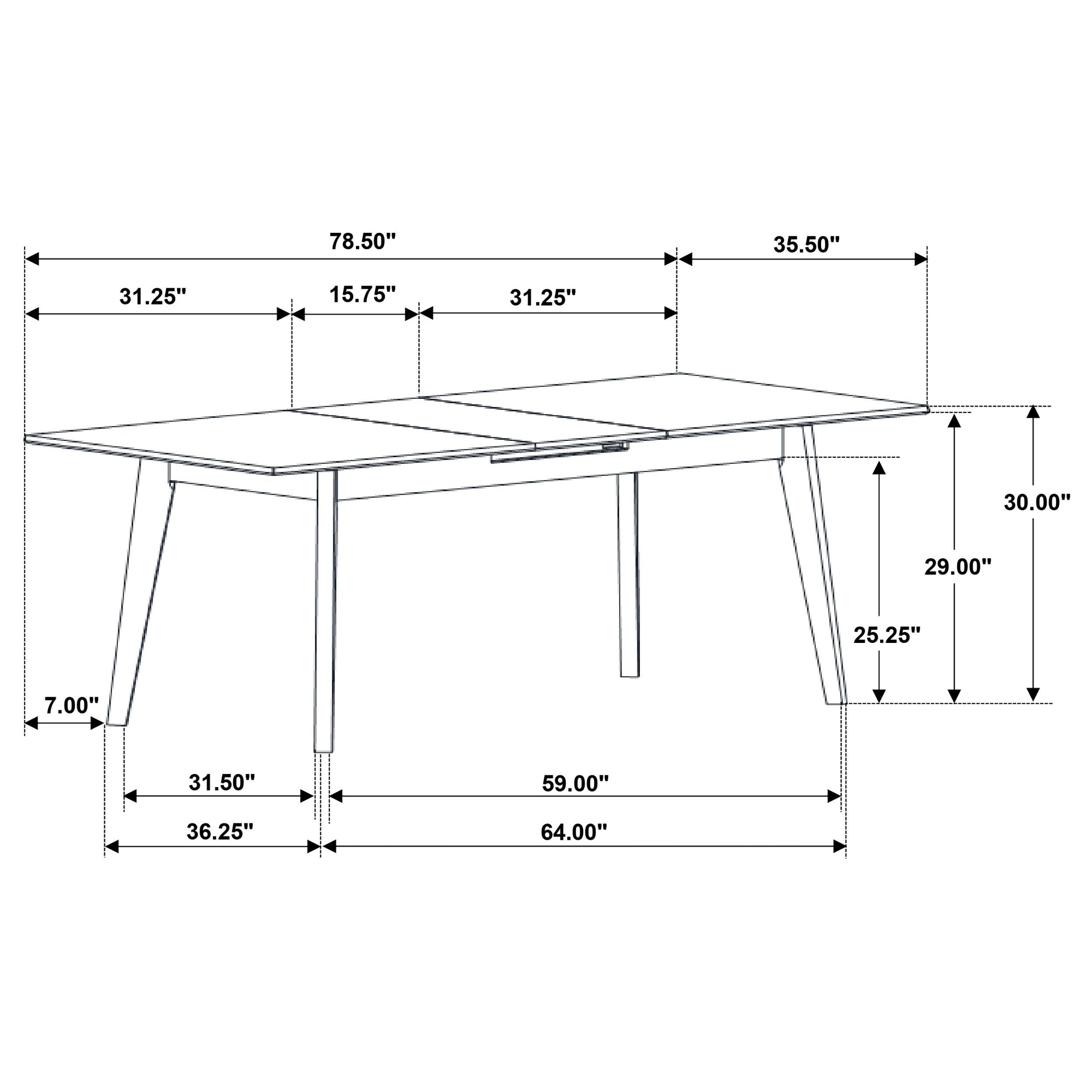 Crestmont Extension Dining Table
