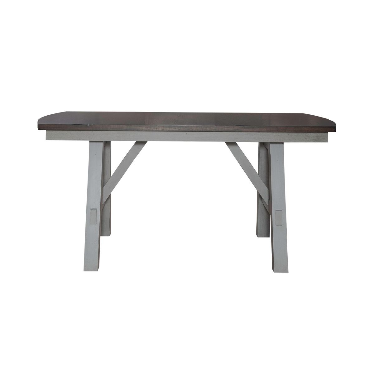 Liberty Furniture Newport Gathering Table in Smokey Grey