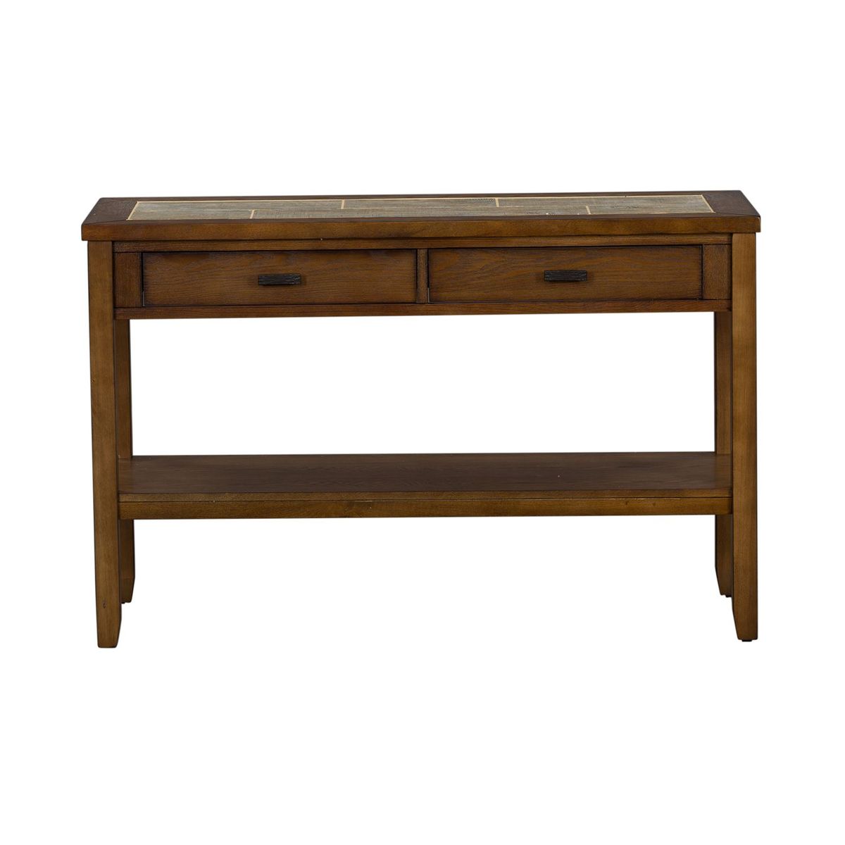 Liberty Furniture Mesa Valley Sofa Table in Tobacco image