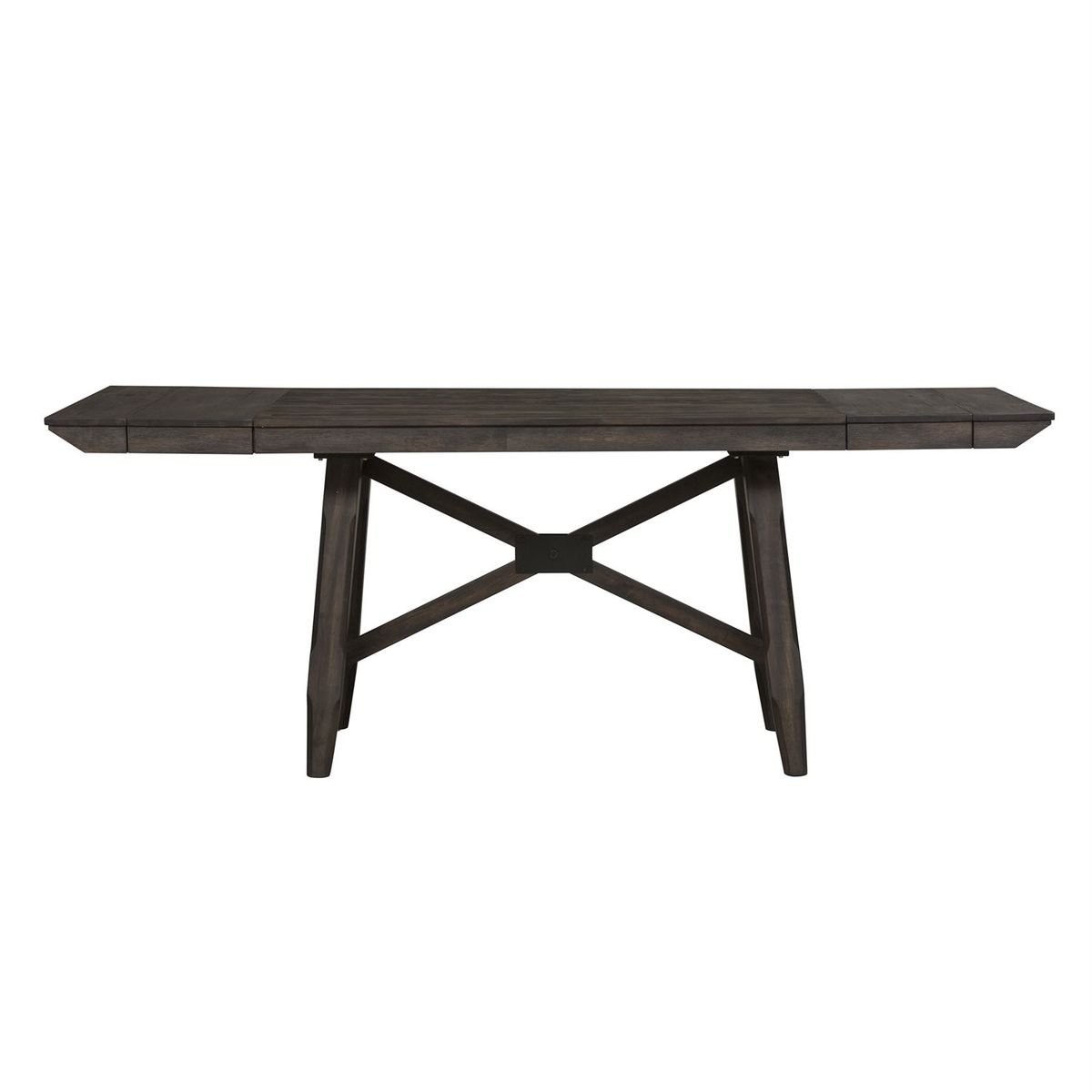 Liberty Furniture Double Bridge Gathering Table in Dark Chestnut image