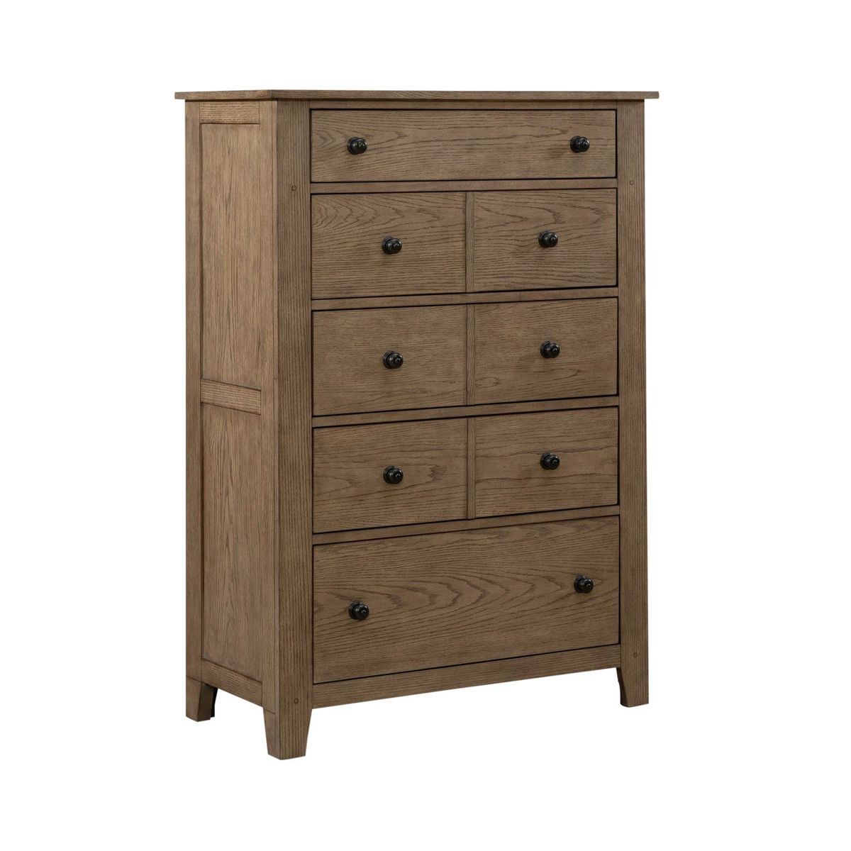 Liberty Furniture Grandpas Cabin 5 Drawer Chest in Sandstone
