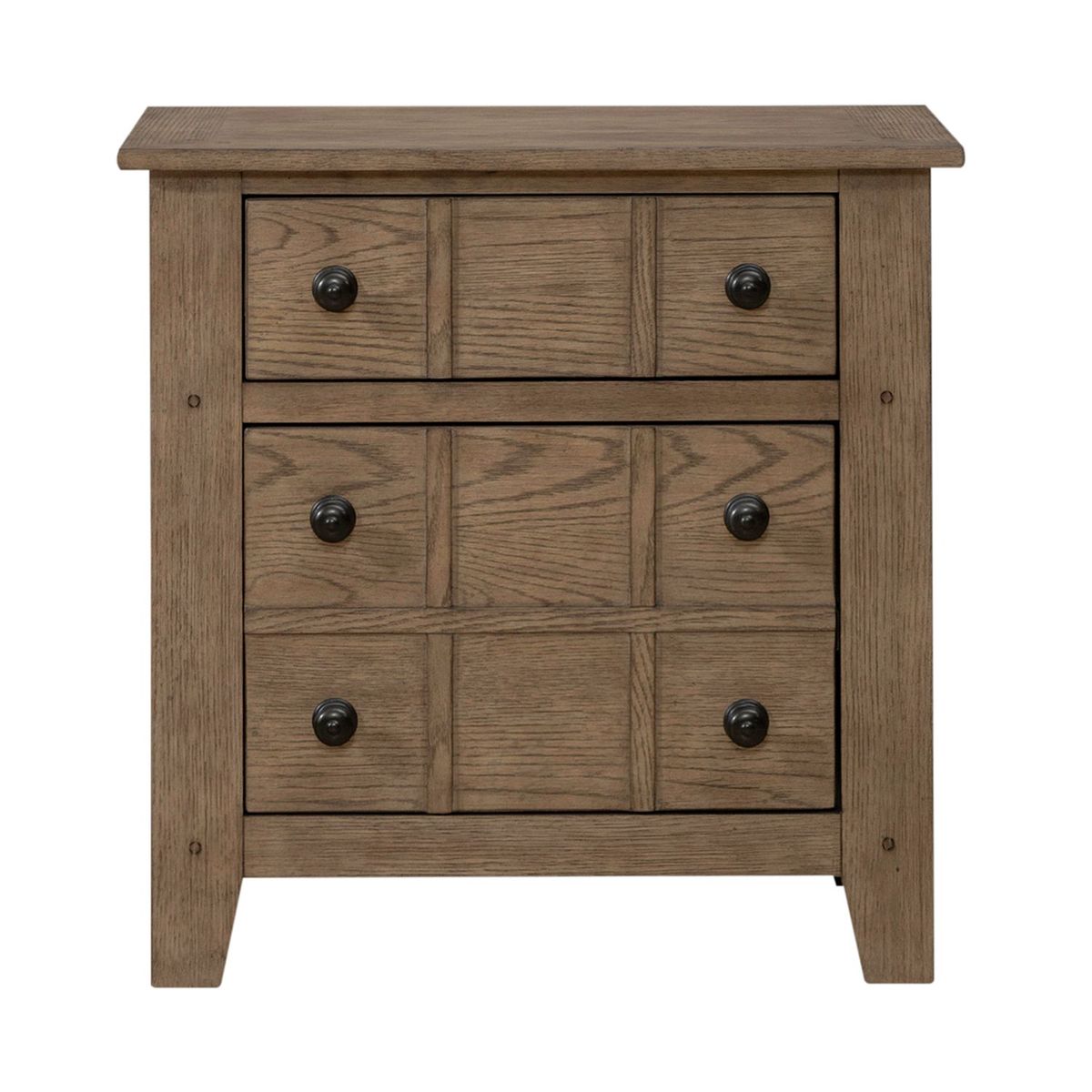 Liberty Furniture Grandpas Cabin Night Stand in Sandstone image