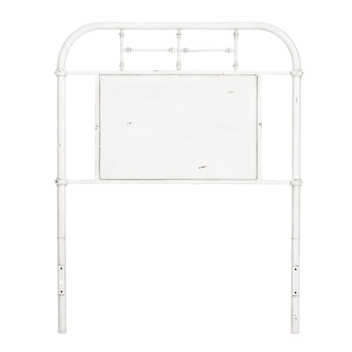 Liberty Furniture Vintage Series Full Metal Headboard in Antique White image