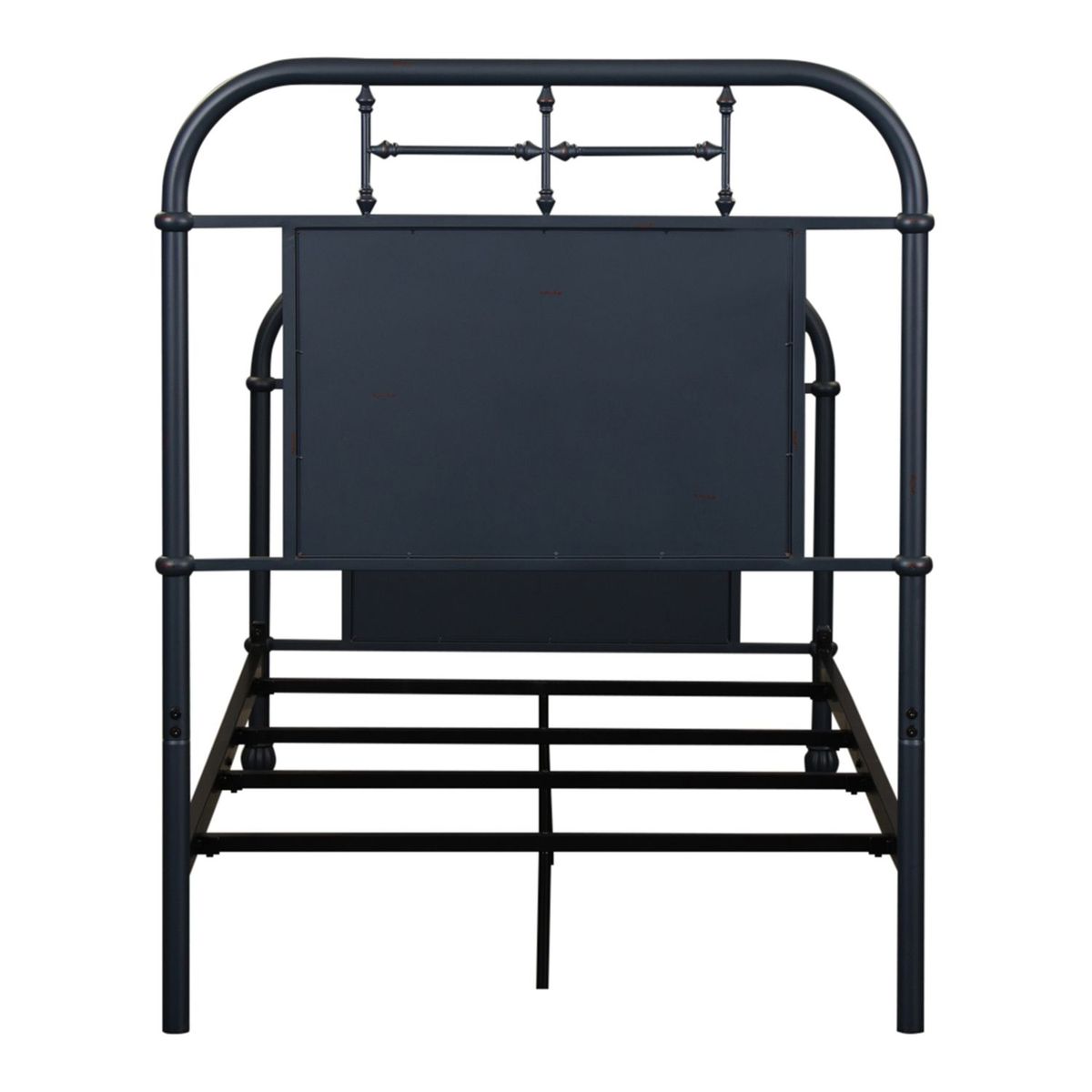 Liberty Furniture Vintage Series Full Metal Bed in Navy