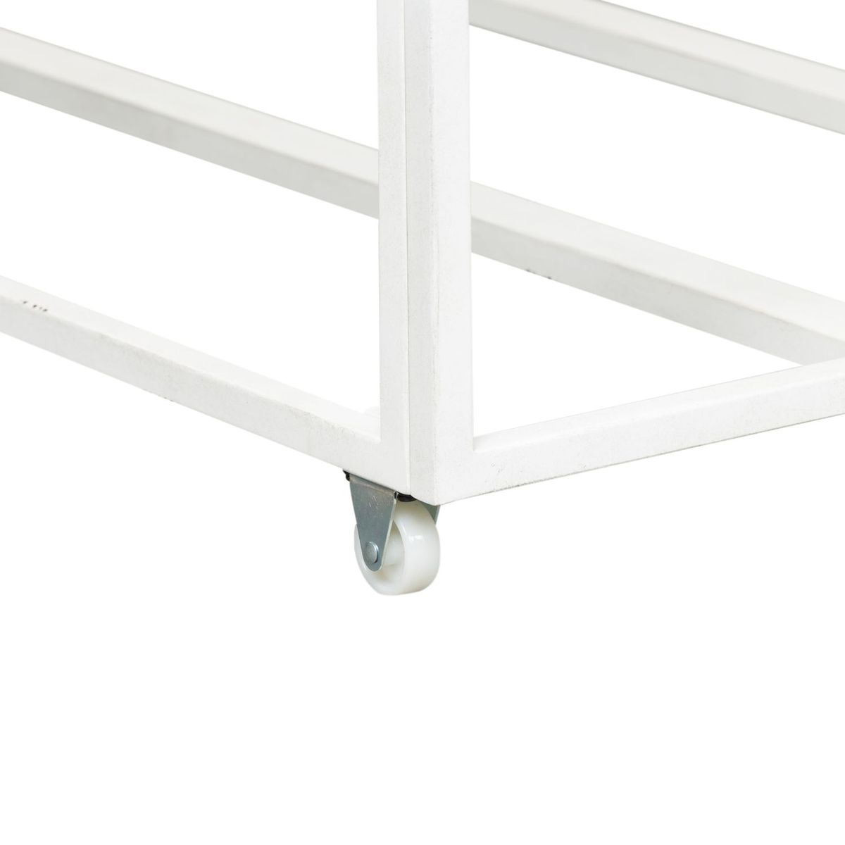 Liberty Furniture Vintage Series Twin Metal Trundle in Antique White