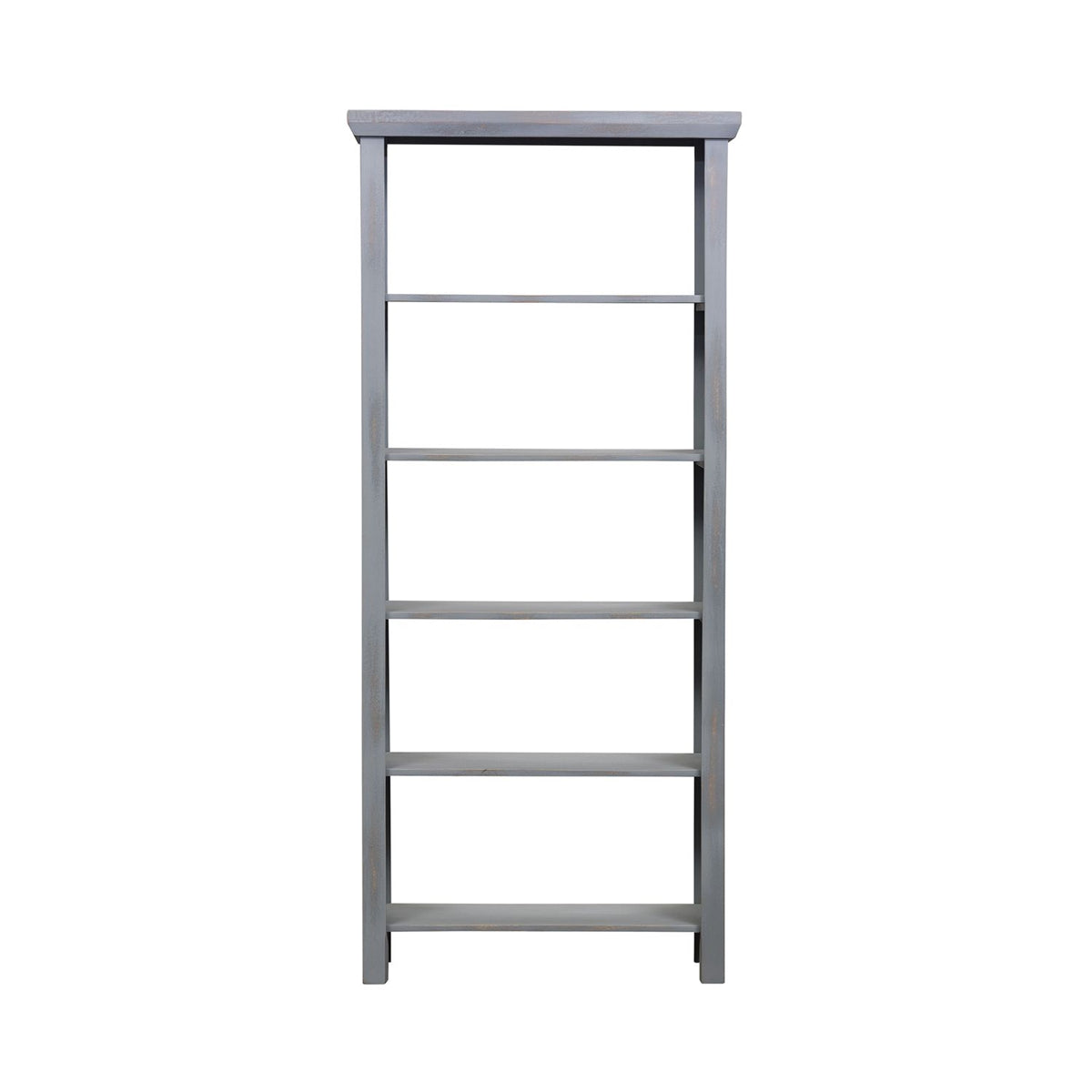 Liberty Furniture Trellis Lane Accent Bookcase in Grey EST SHIP TIME APPX 4 WEEKS