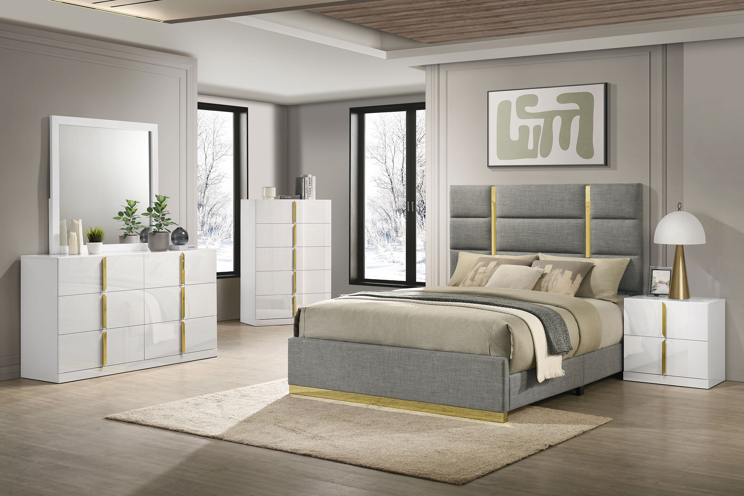 Ines Panel Bed