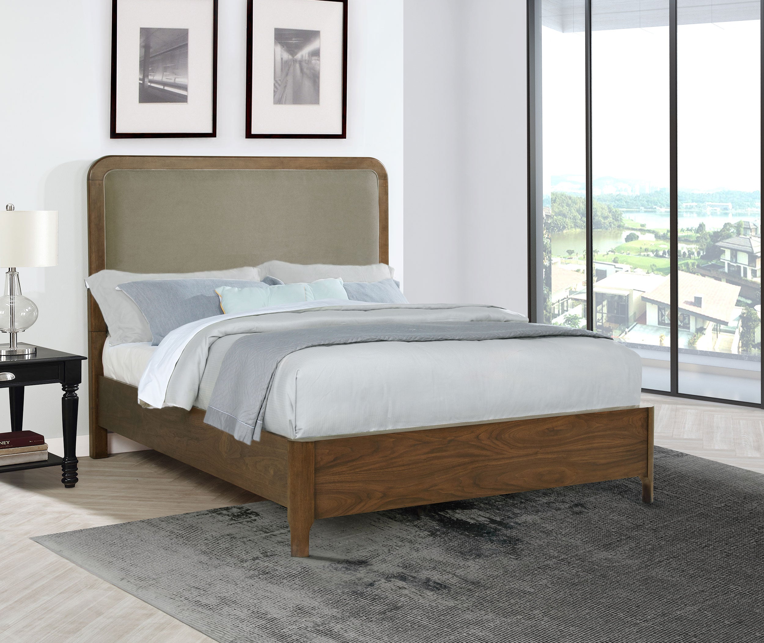 Maderia Panel Bed