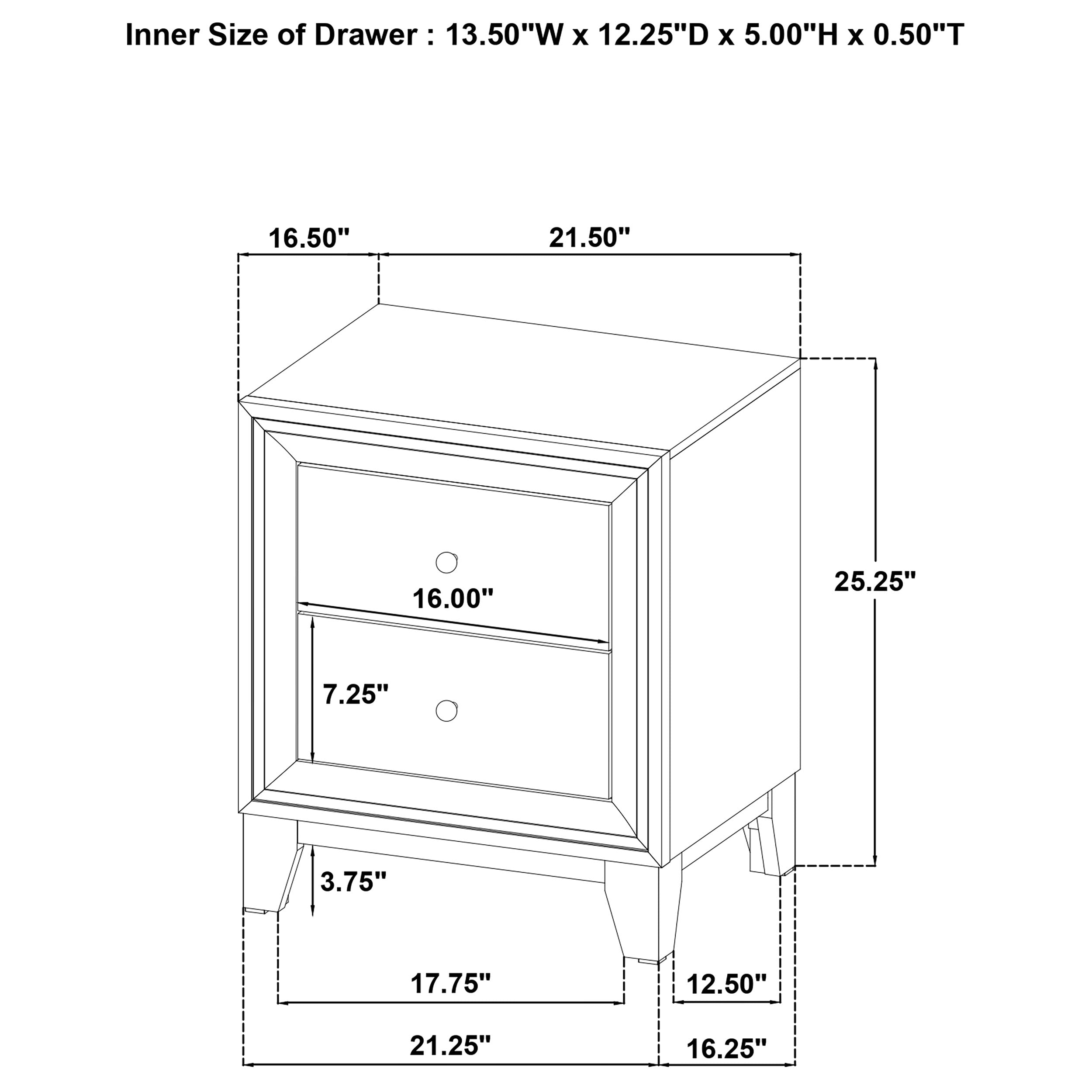 Welsley 4 & 5 PieceBedroom Set