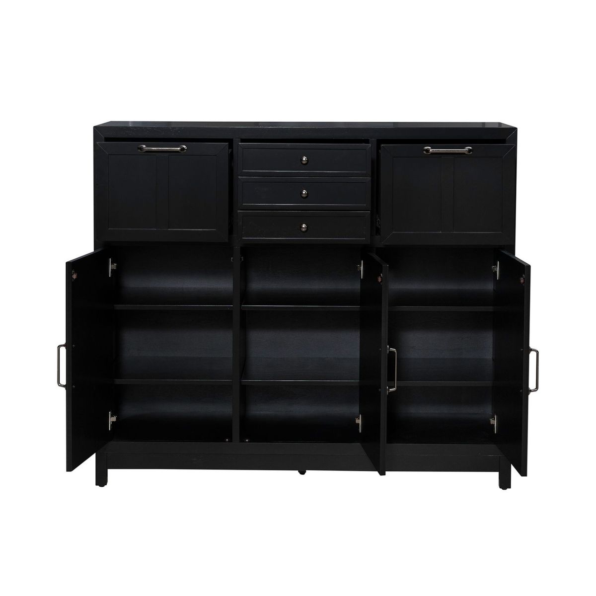 Liberty Furniture Capeside Cottage Buffet in Royal Black