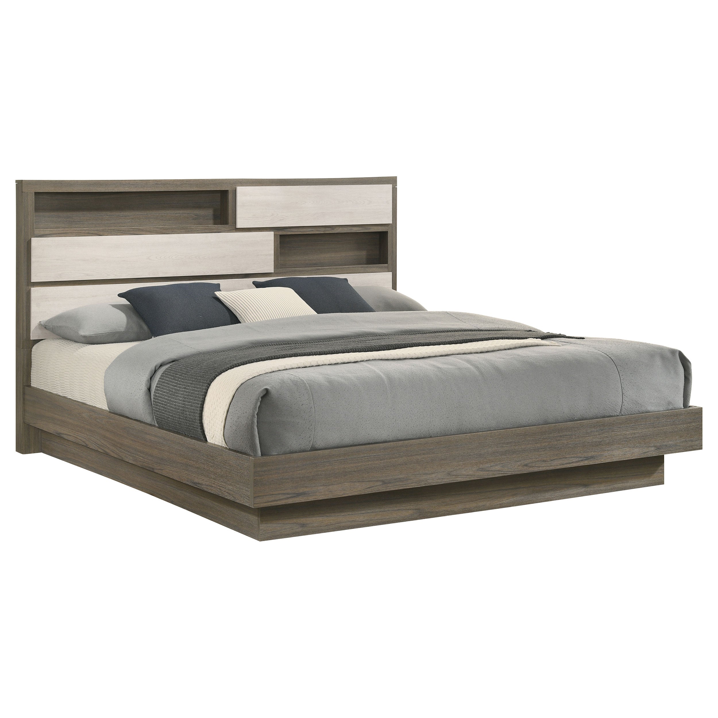 Fenwick Bookcase Platform Bed