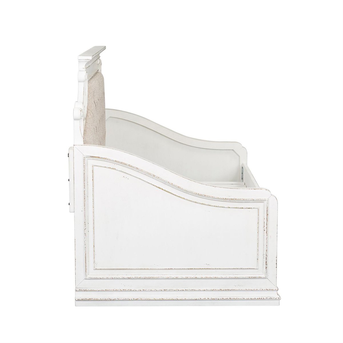 Liberty Magnolia Manor Twin Trundle Daybed in Antique White