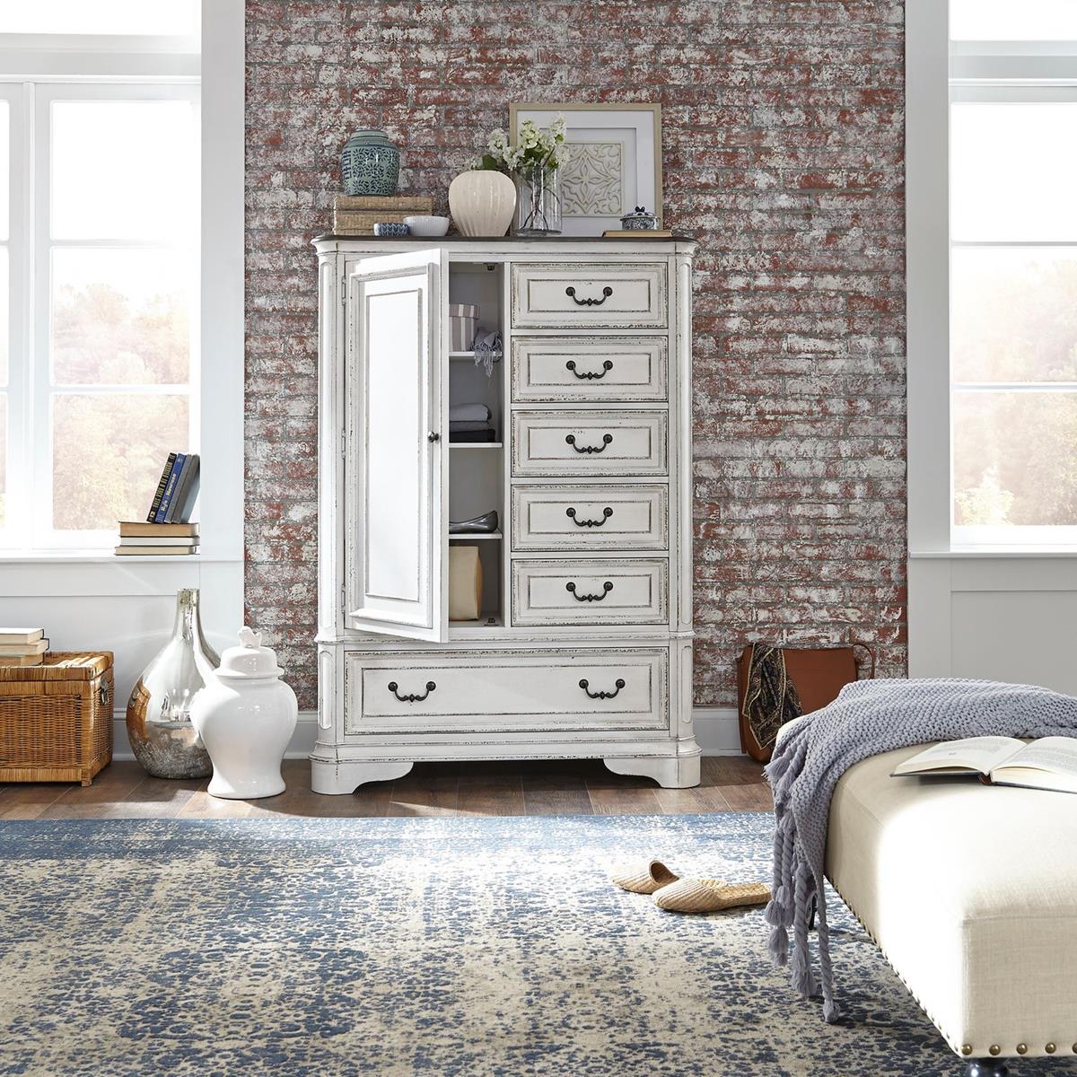 Liberty Magnolia Master Chest Manor in Antique White