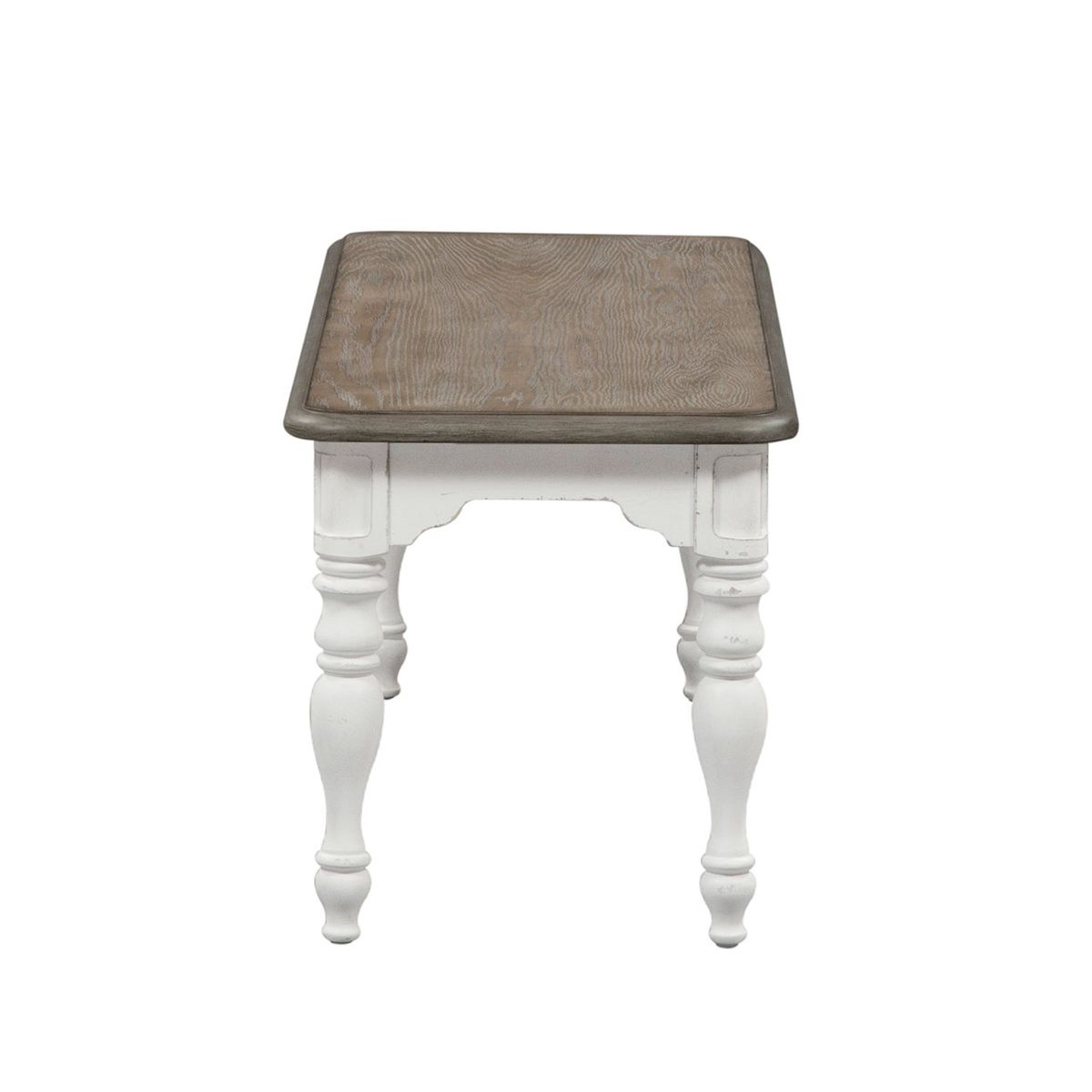 Liberty Furniture Magnolia Manor Dining Bench (RTA) in Antique White