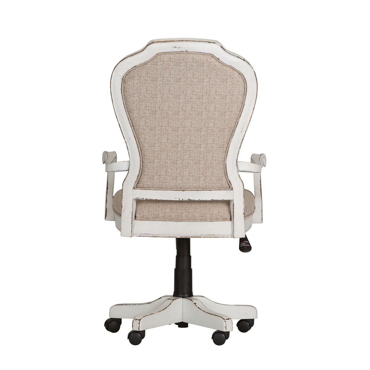 Liberty Magnolia Manor Jr Executive Desk Chair in Antique White
