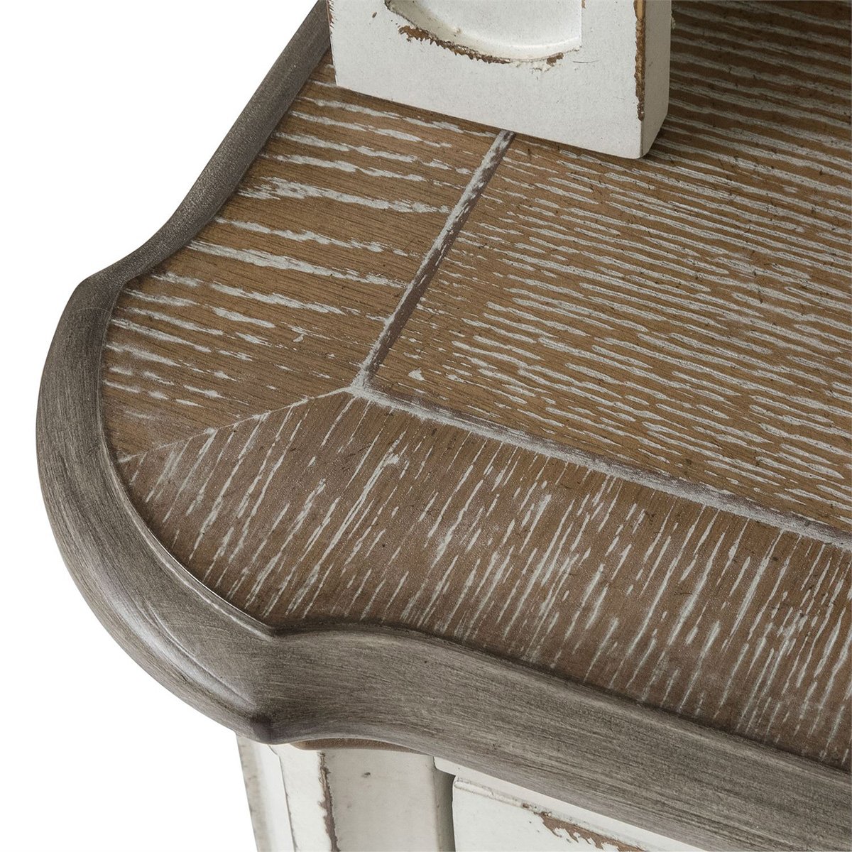 Liberty Magnolia Manor Entertainment TV Stand in Antique White