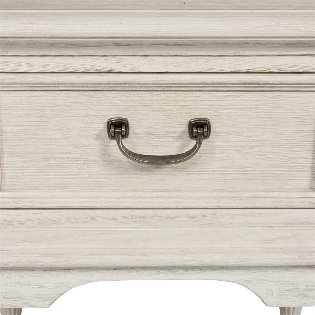 Liberty Funiture Bayside Leg Nightstand in Antique White