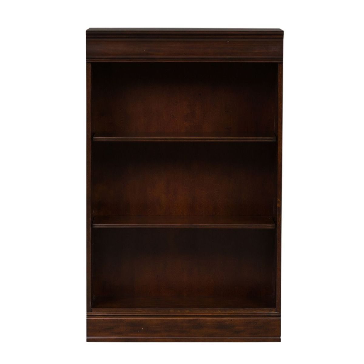 Liberty Furniture Brayton Manor Jr Executive 48 Inch Bookcase (RTA) in Cognac image