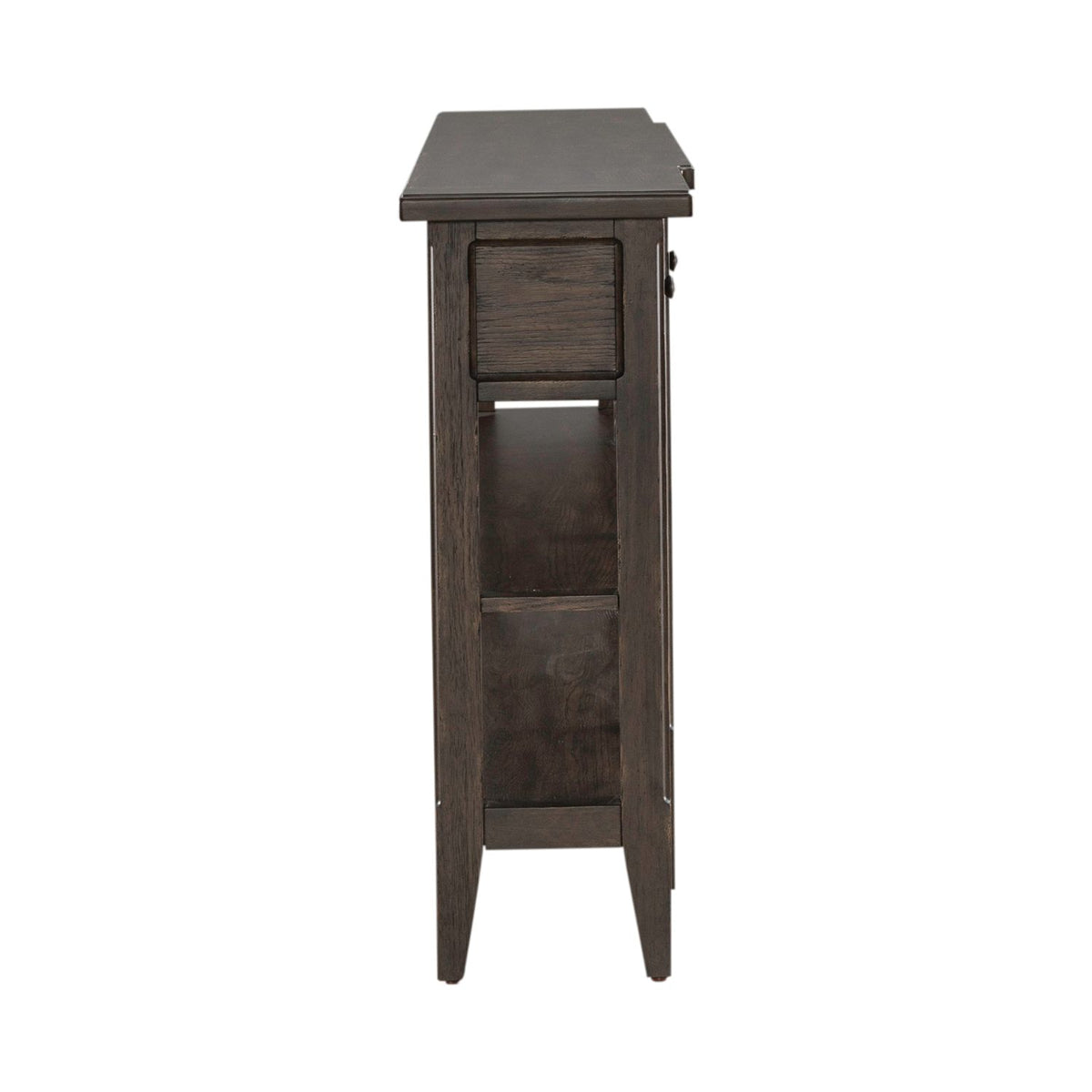 Liberty Furniture Paradise Valley Hall Console Table in Saddle Brown EST SHIP TIME APPX 4 WEEKS