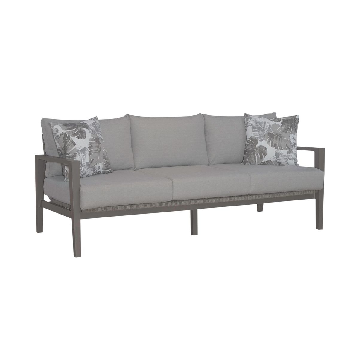 Liberty Furniture Plantation Key Outdoor Sofa in Granite