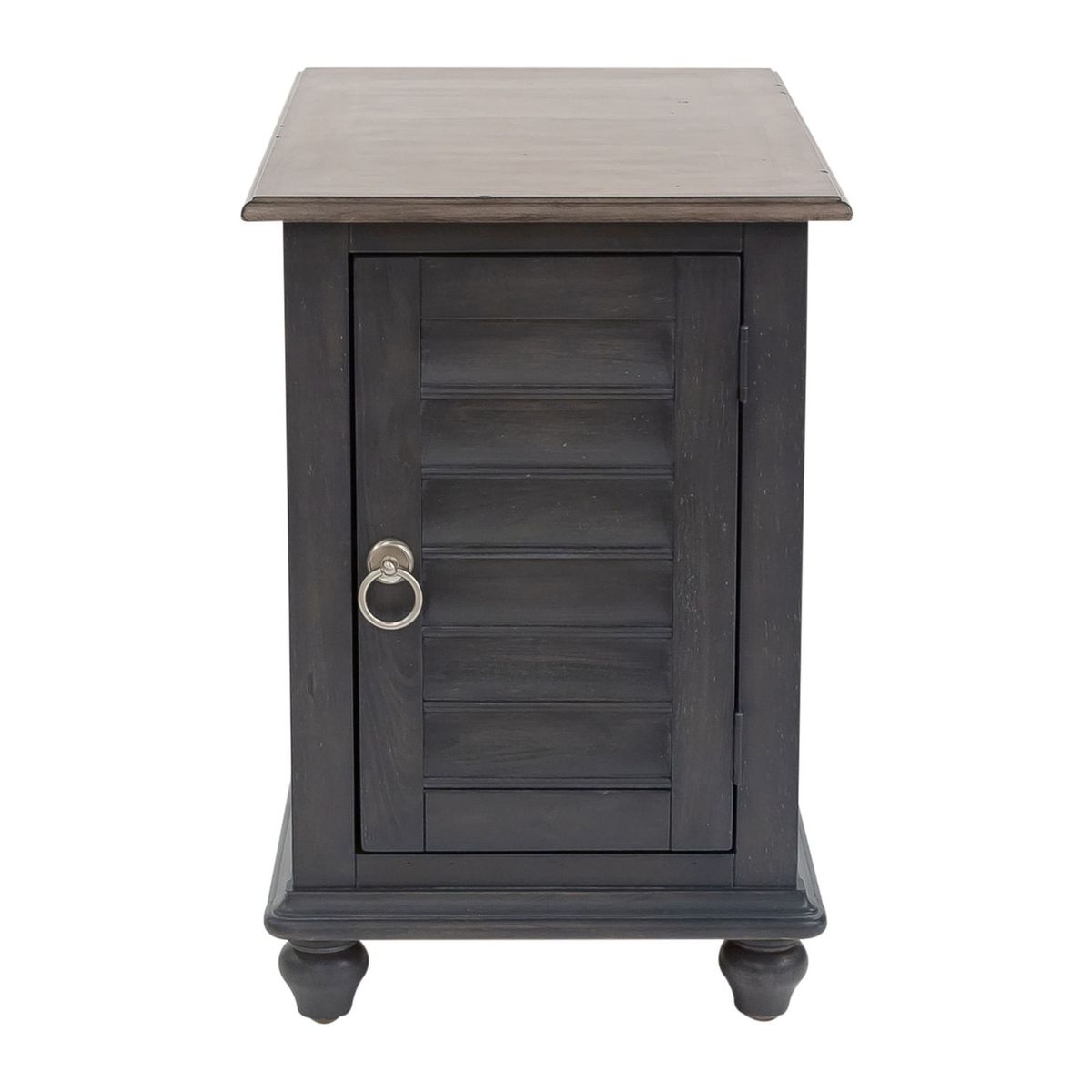 Liberty Furniture Ocean Isle Chair Side Table in Slate image