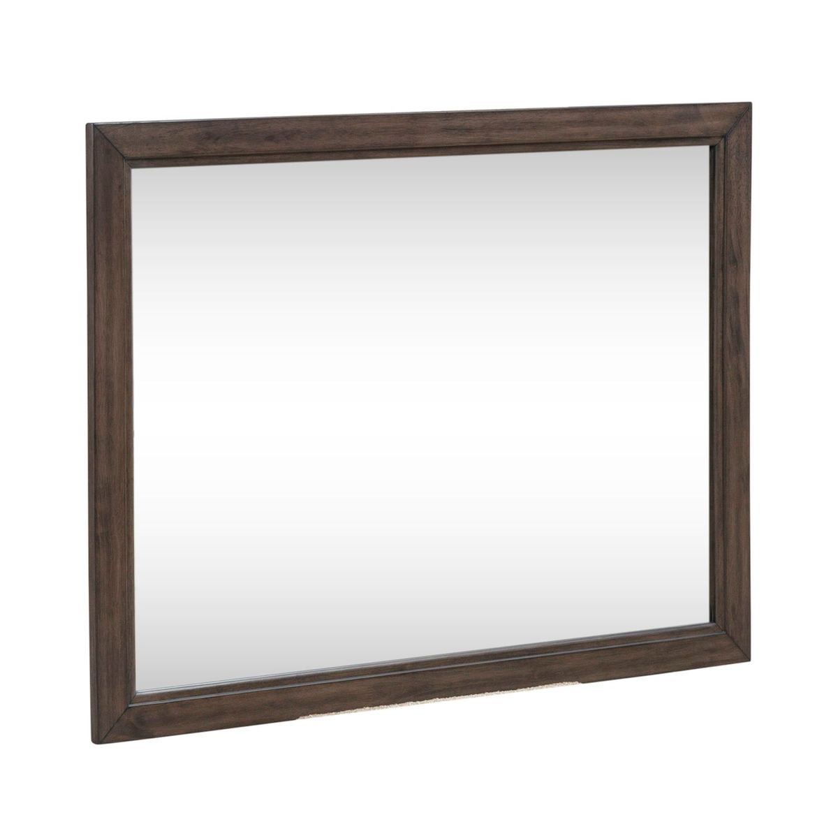 Liberty Furniture Modern Edge Landscape Mirror in Caffe