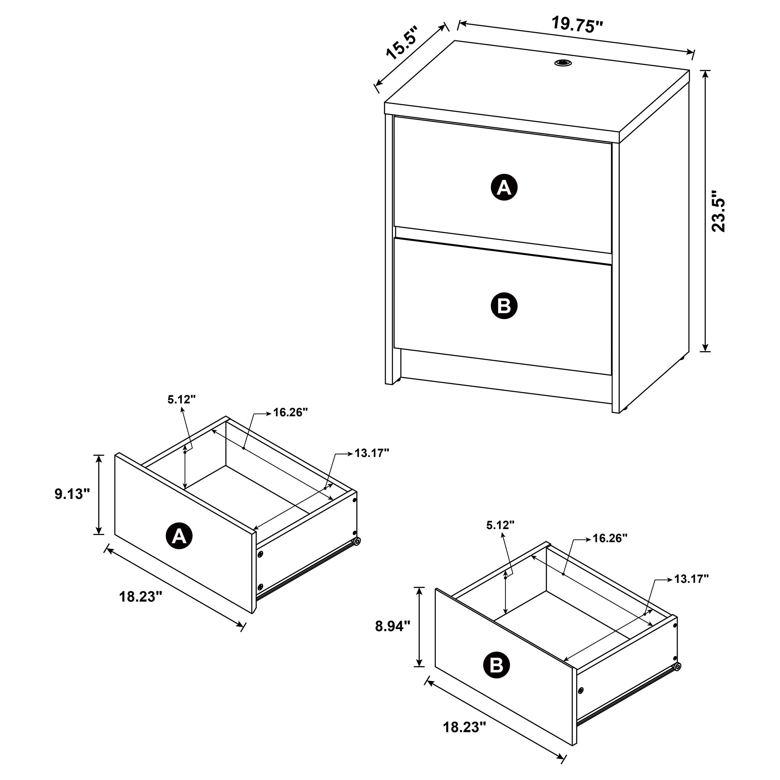 Westpark Nightstands