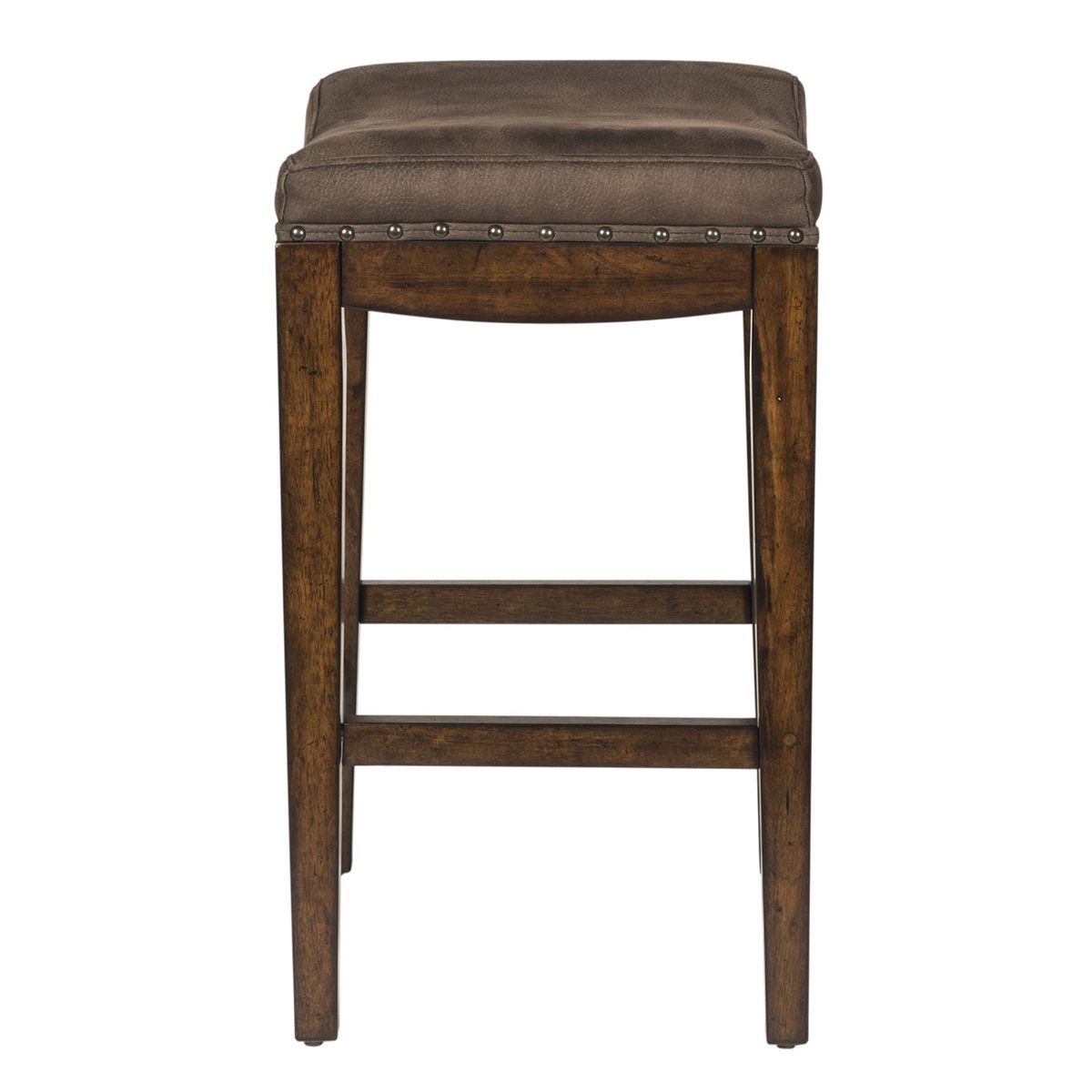 Liberty Aspen Skies Uph Barstool in Russet Brown