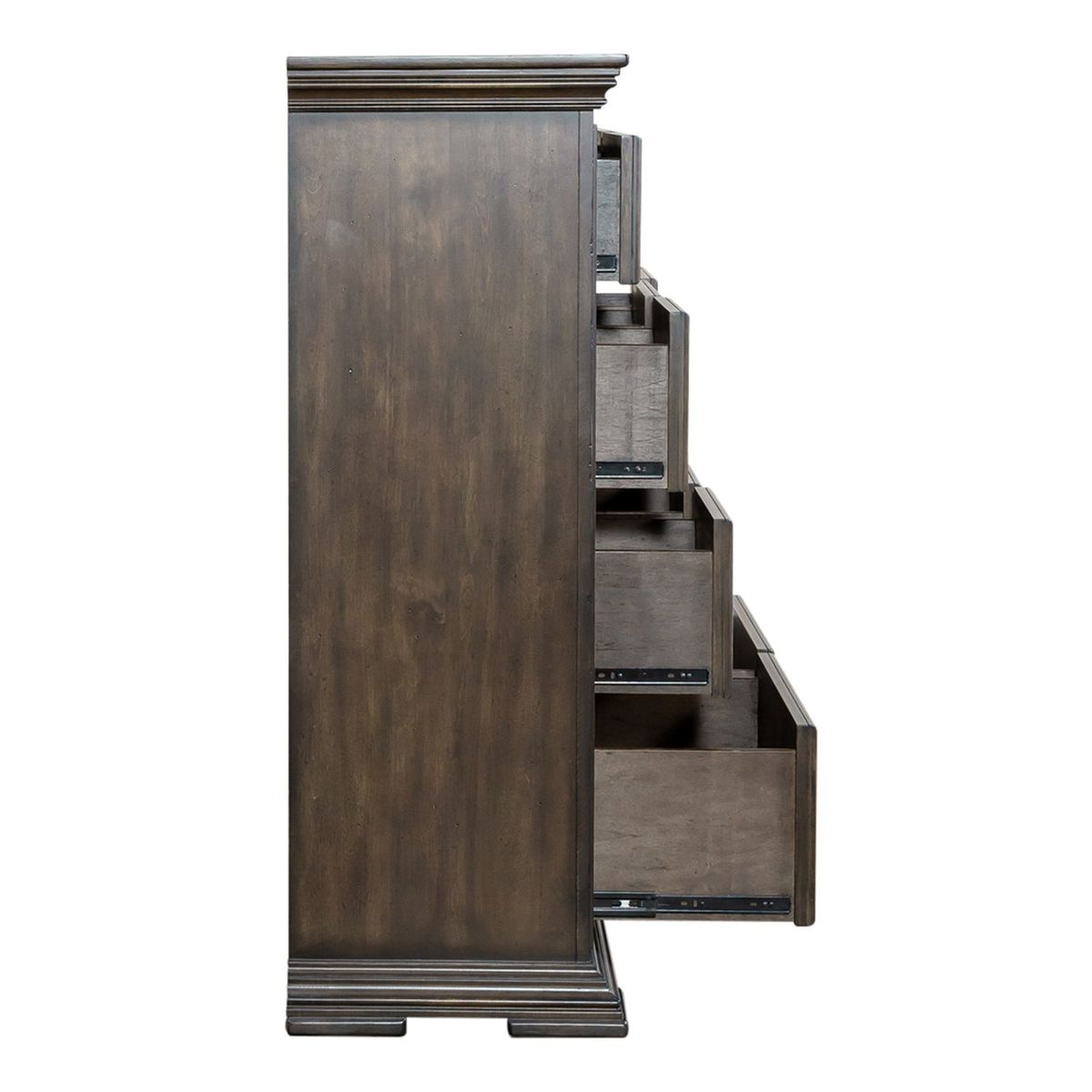 Liberty Furniture Big Valley 10 Drawer Chesser in Brownstone