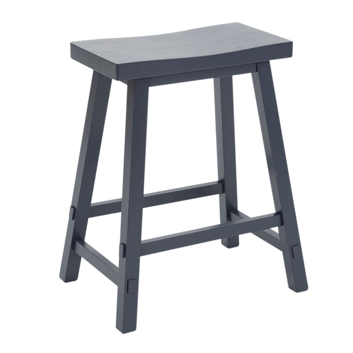 Liberty Furniture Creations II 30 Inch Sawhorse Barstool in Navy (Set of 2)