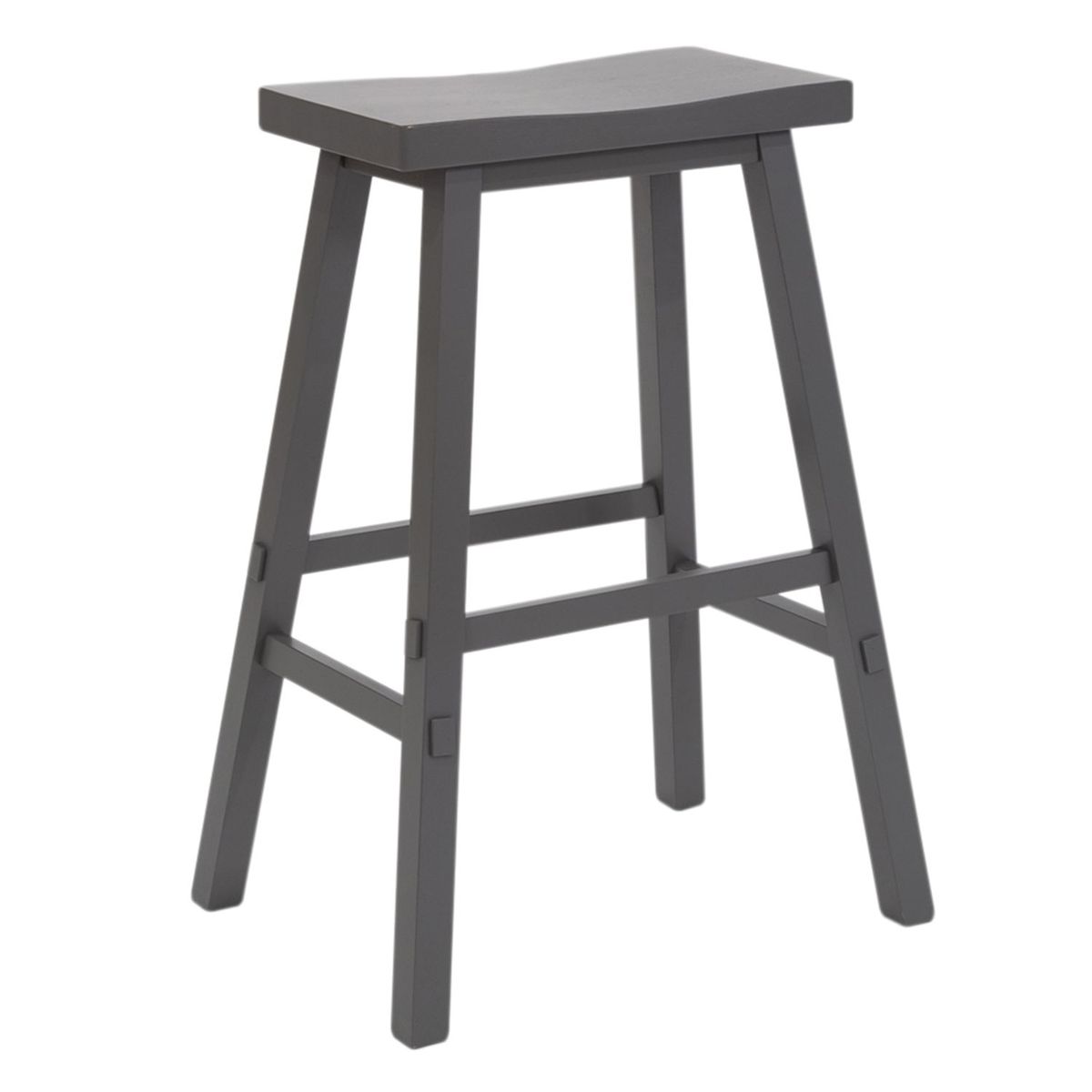 Liberty Furniture Creations II 30 Inch Sawhorse Stool in Gray (Set of 2)