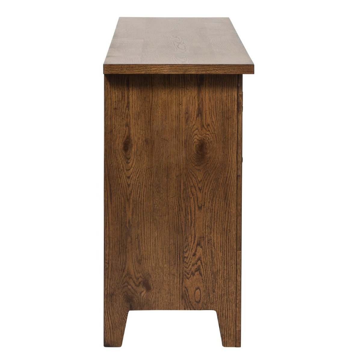 Liberty Furniture Hearthstone Buffet in Rustic Oak