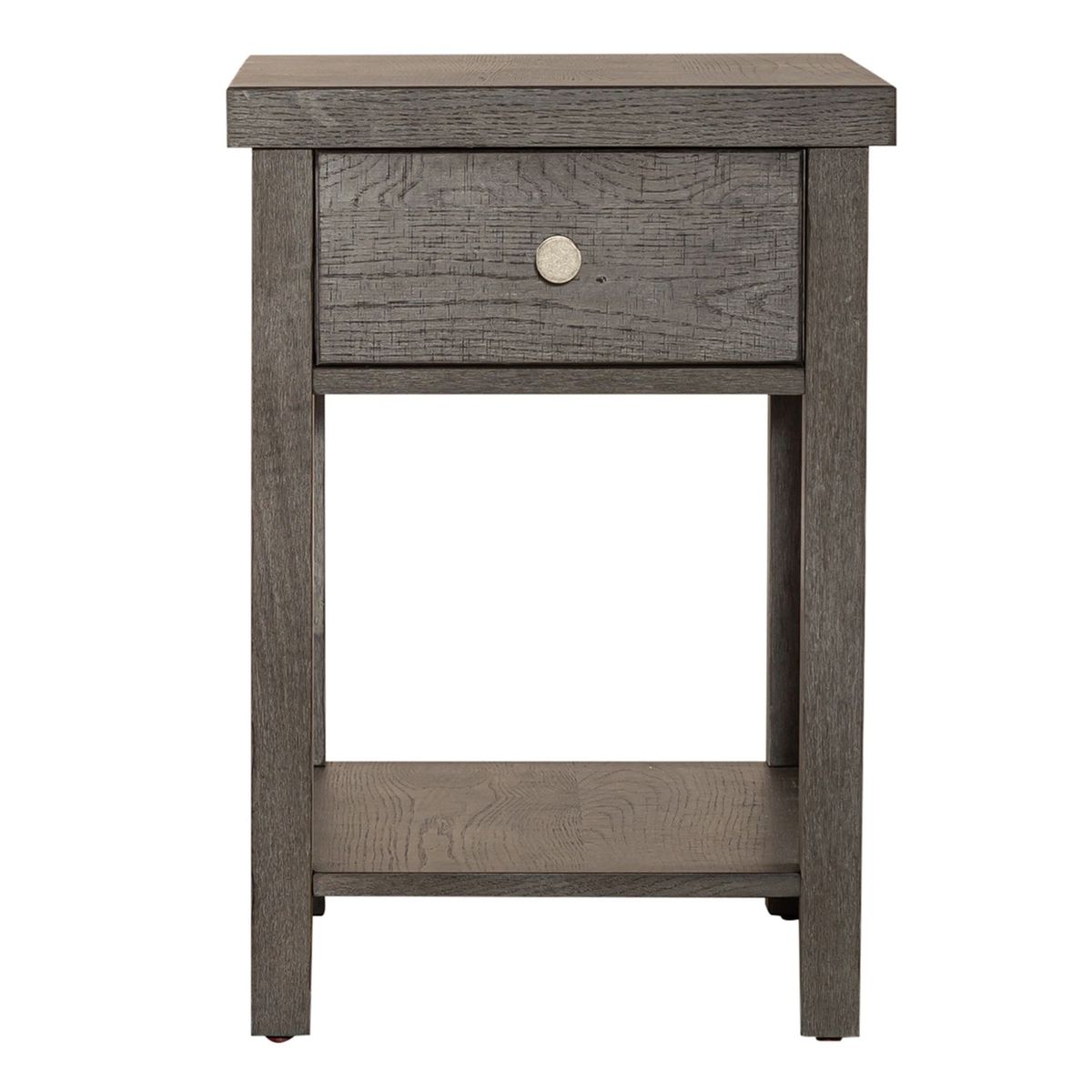 Liberty Furniture Modern Farmhouse Chair Side Table in Brown image