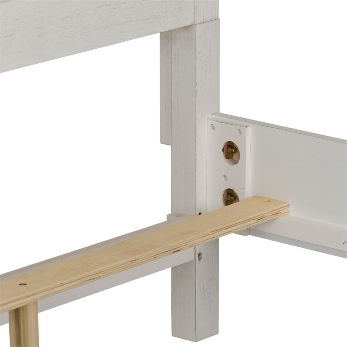 Liberty Furniture Allyson Park Full Panel Bed in Wirebrushed White