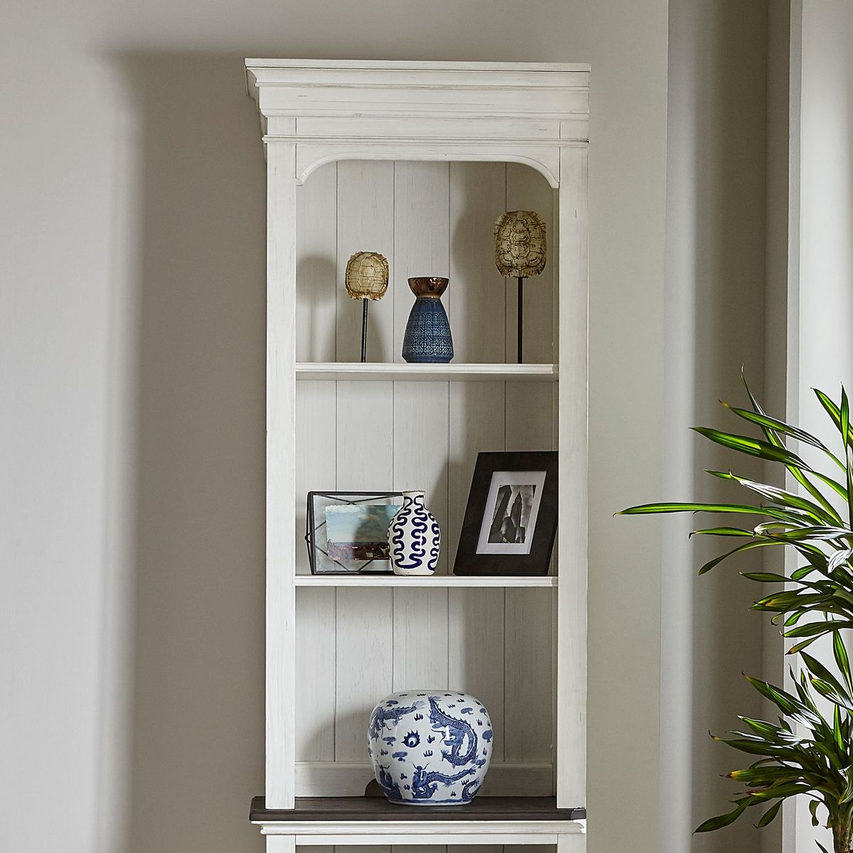 Liberty Allyson Park Left Pier Top in Wirebrushed White