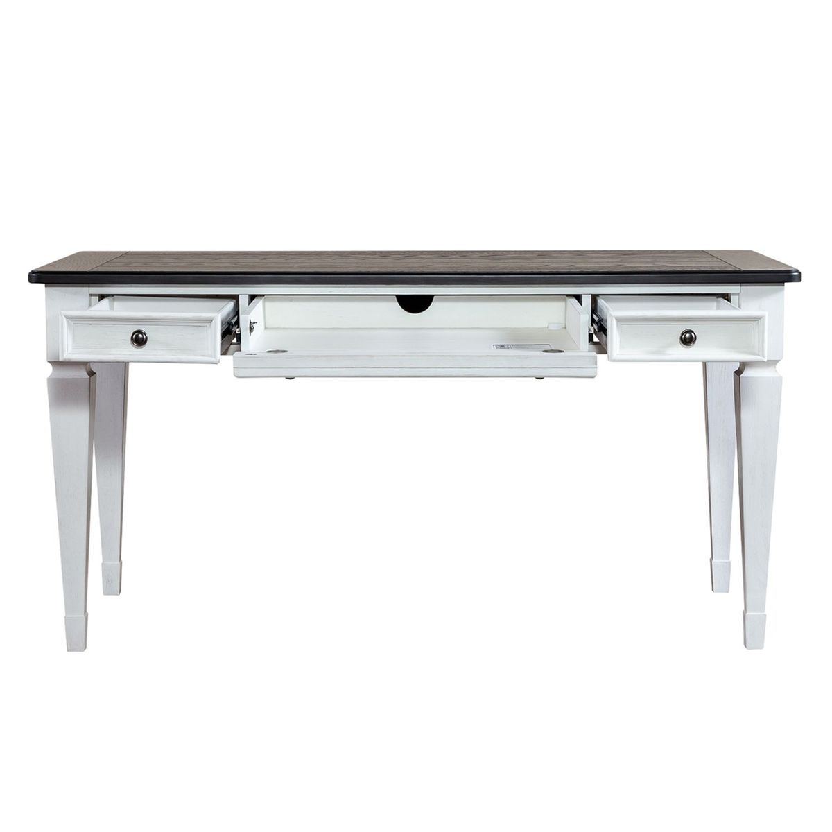 Liberty Allyson Park Writing Desk in Wirebrushed White