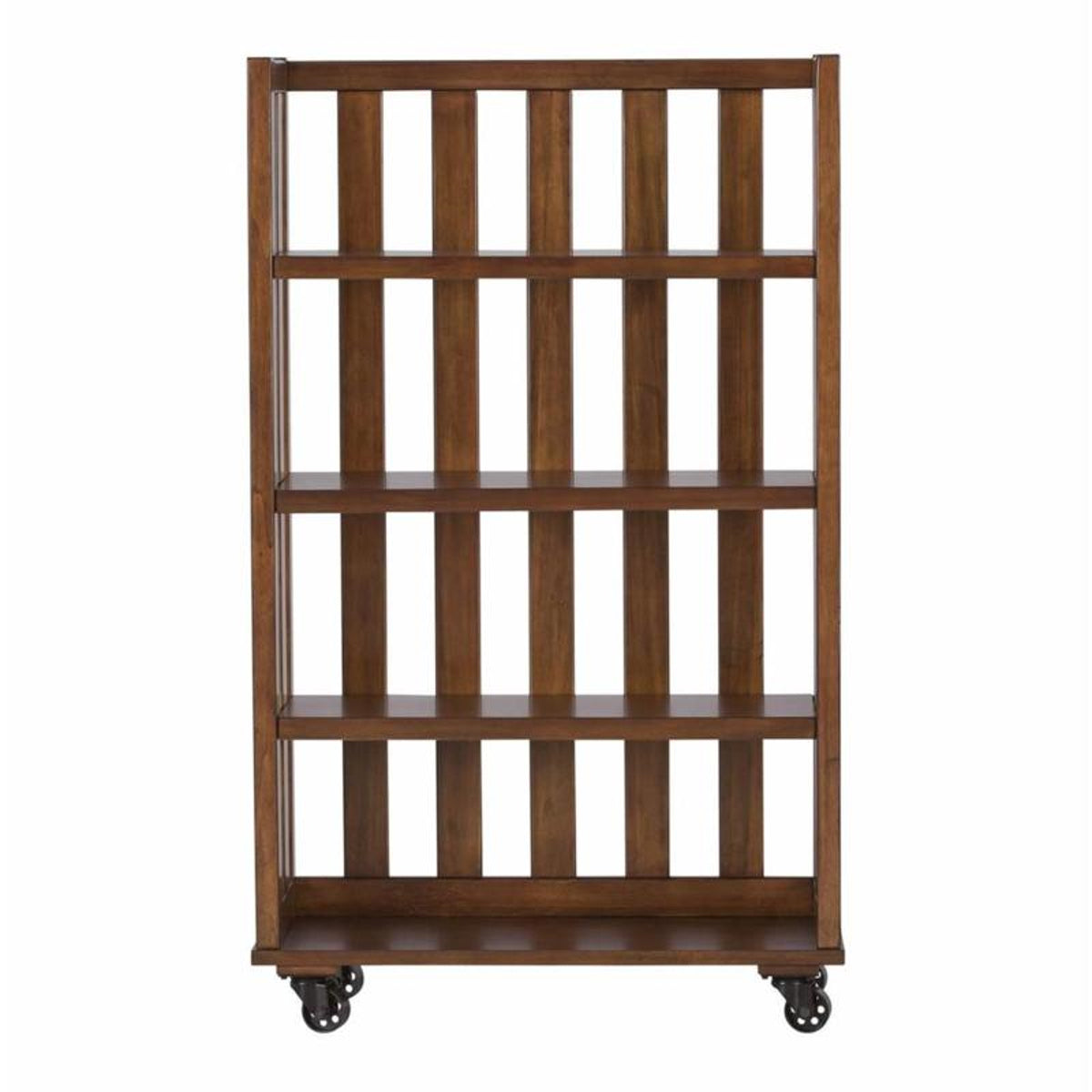 Liberty Arlington House Open Bookcase in Cobblestone Brown