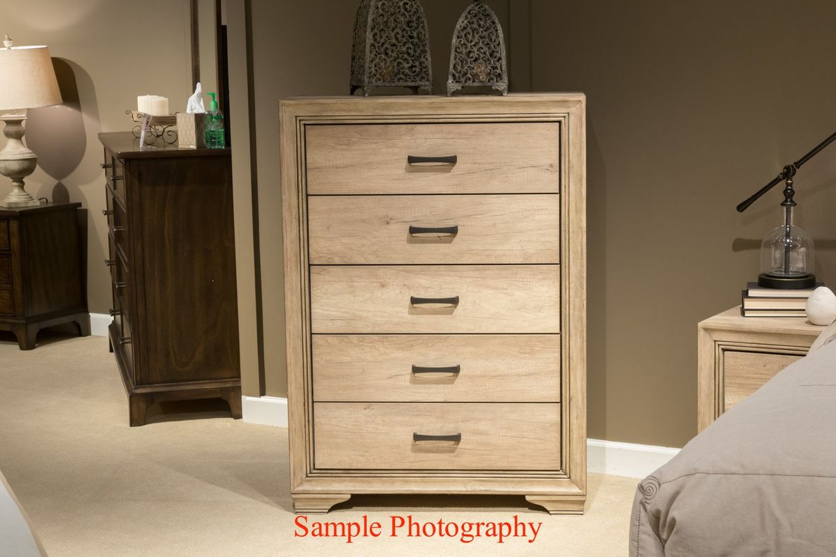 Liberty Sun Valley 5-Drawer Chest in Sandstone