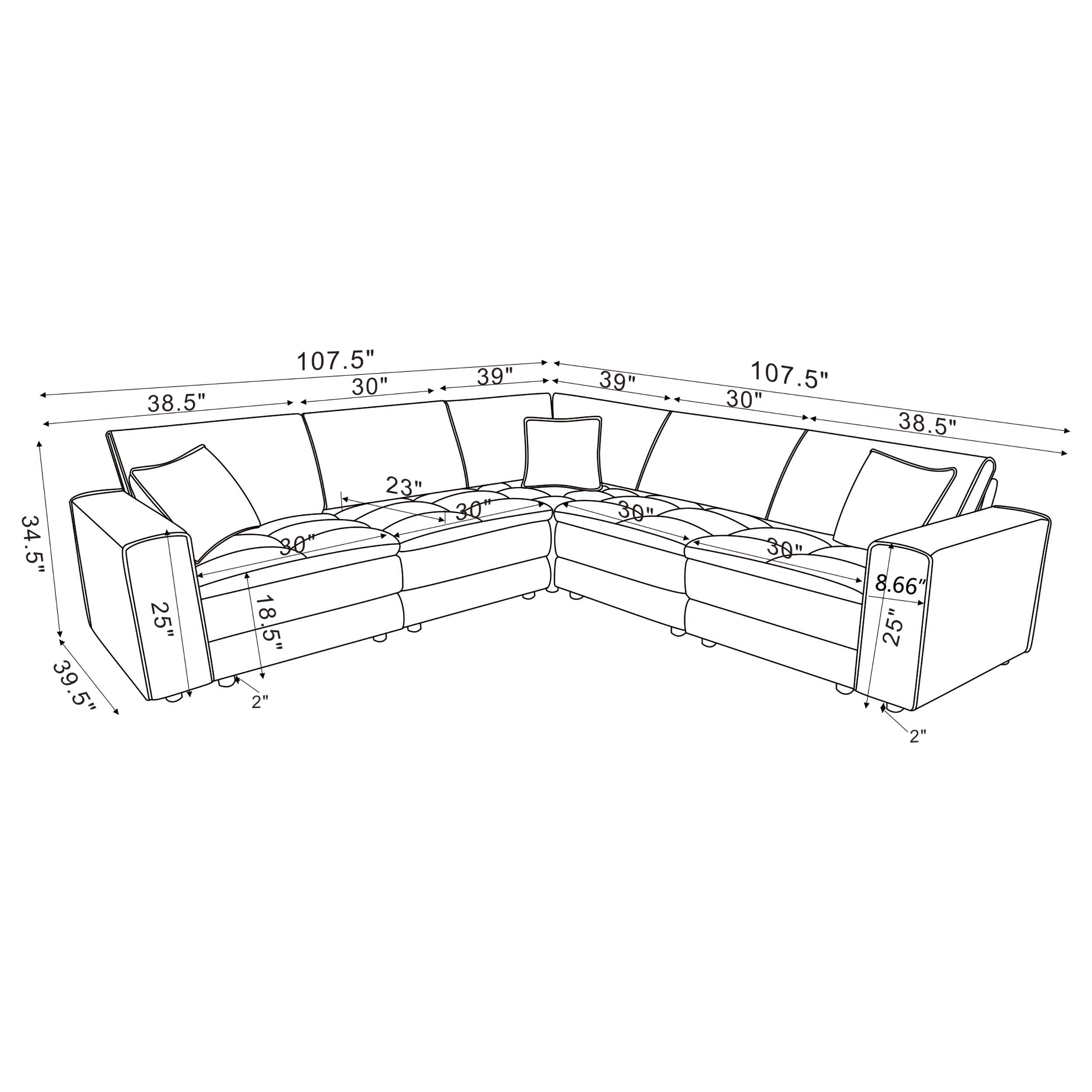 Atlantic Modular Sectionals