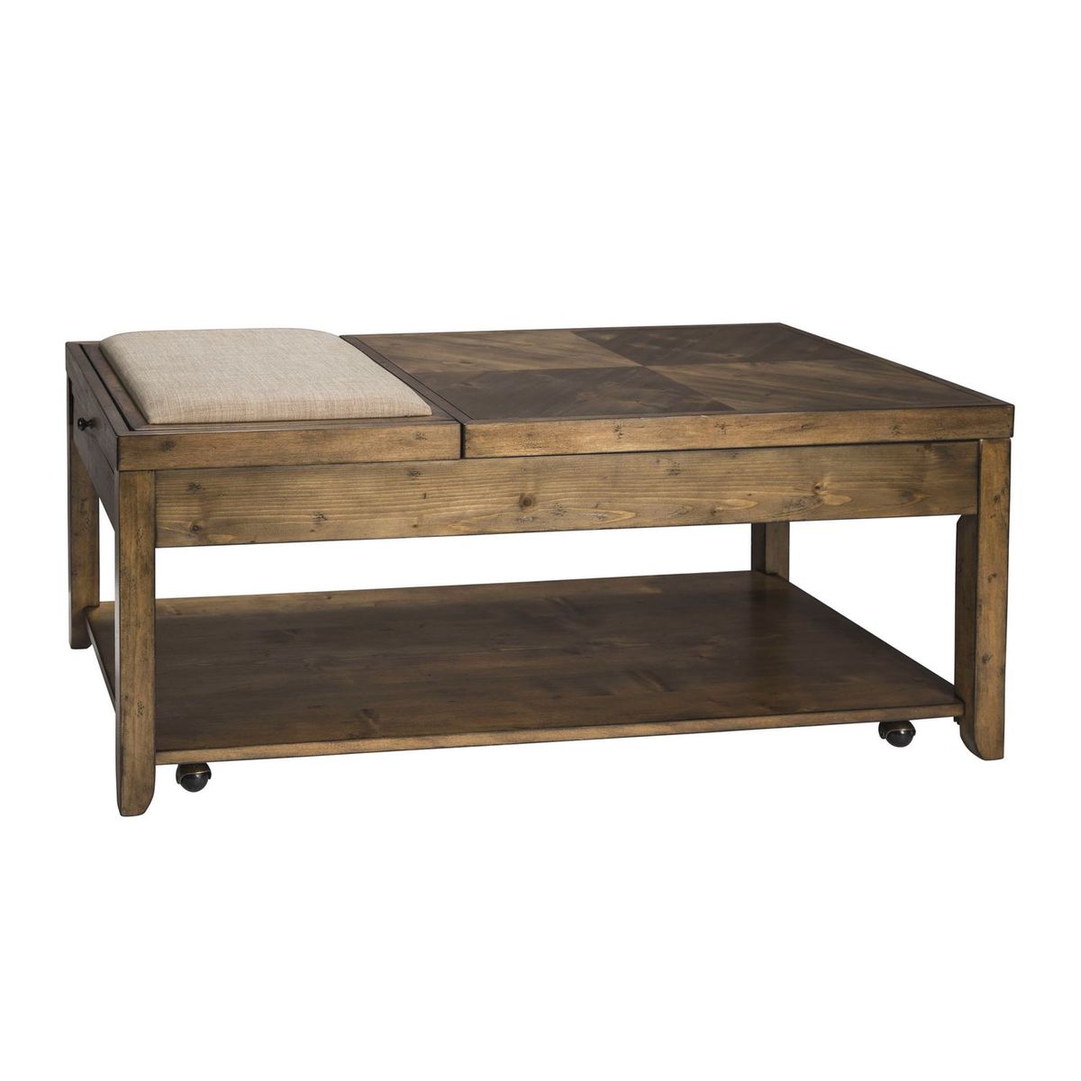Liberty Furniture Mitchell Cocktail Table in Brown