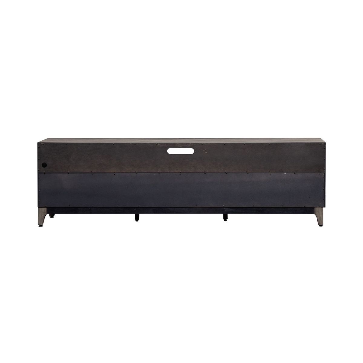 Liberty Furniture Mercury 62 Inch TV Console in Driftwood Gray