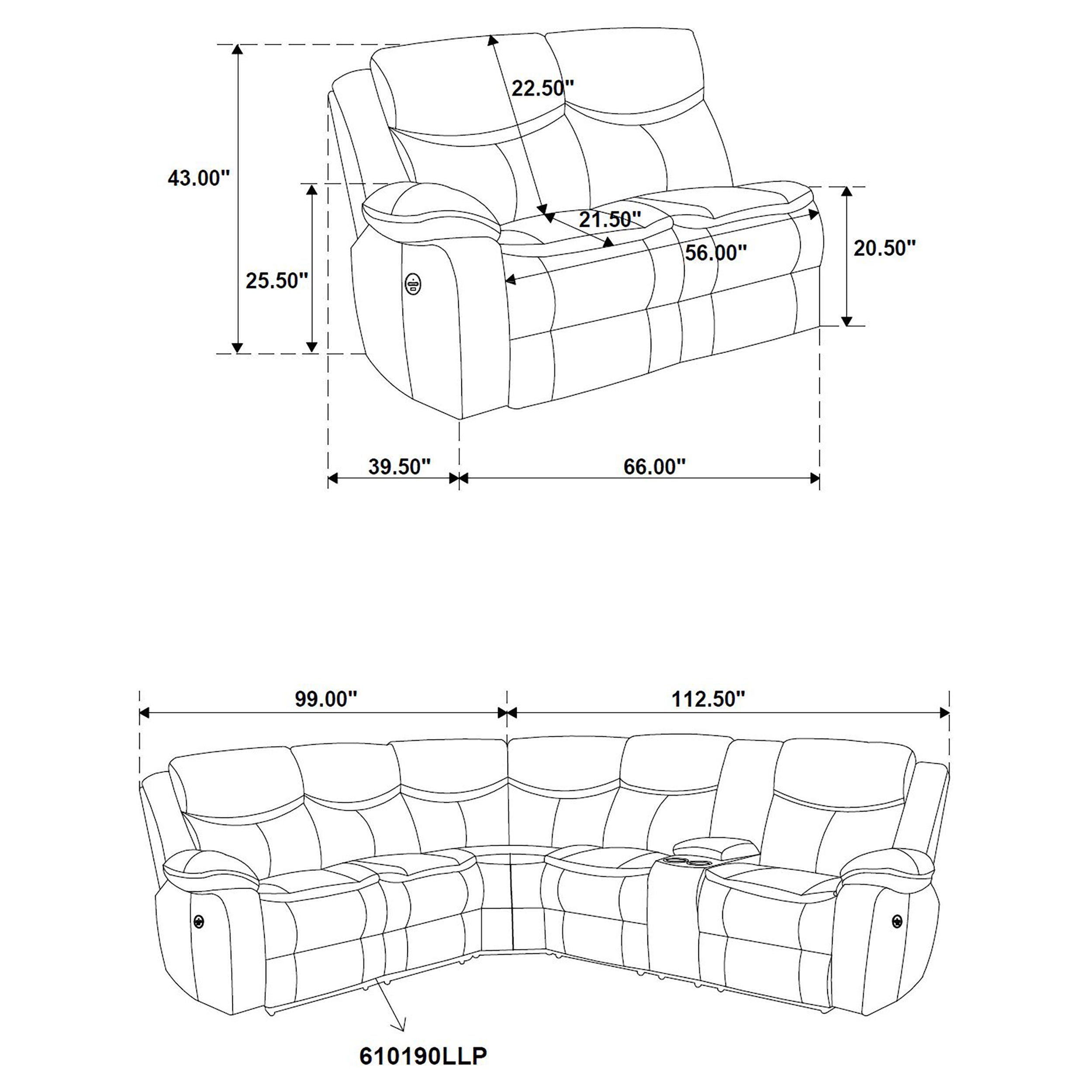 Sycamore Reclining Sectionals