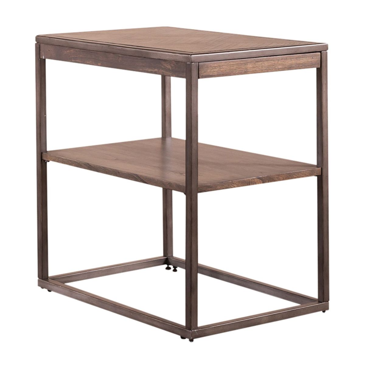 Liberty Furniture Jamestown Chair Side Table in Brown