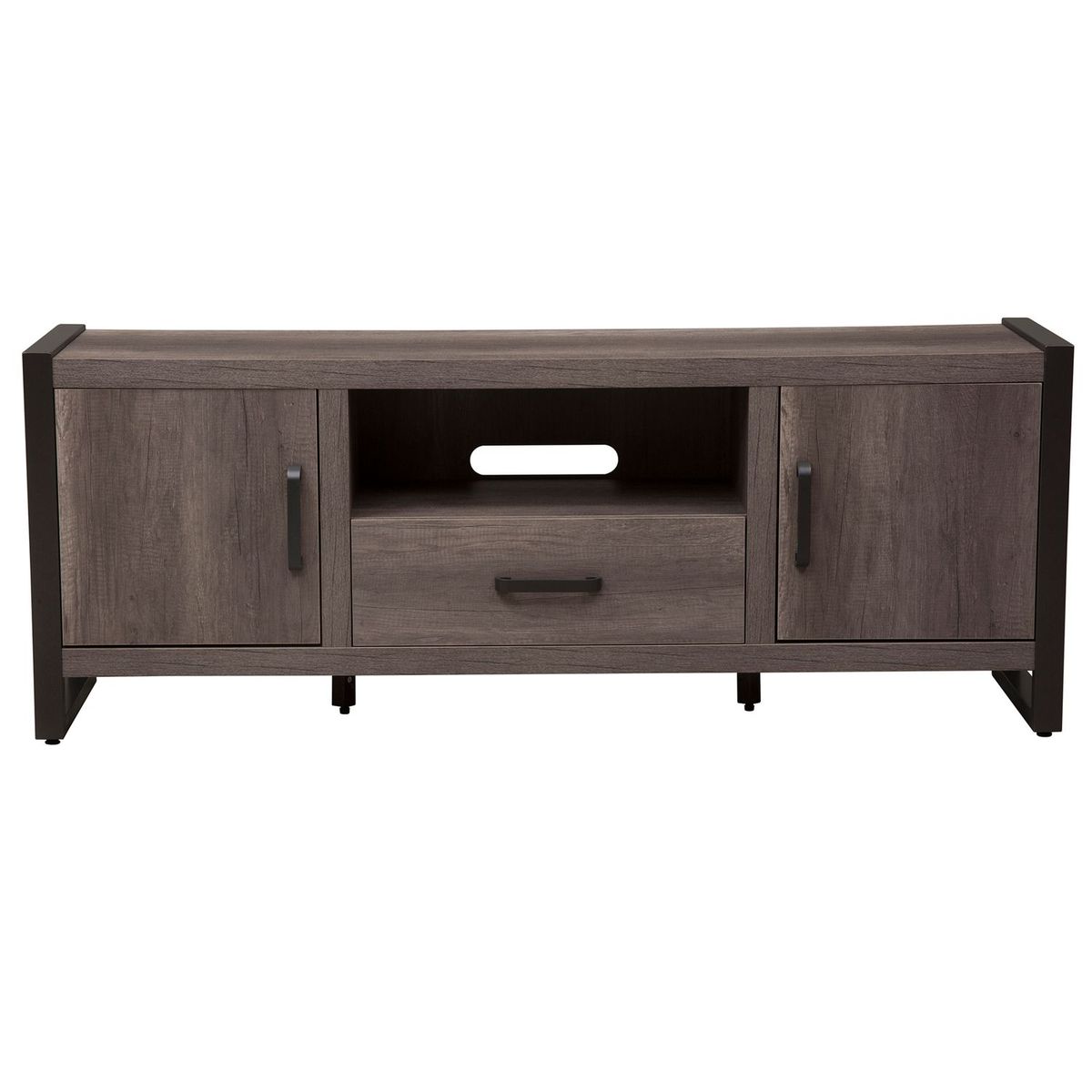 Liberty Farmhouse Tanners Creek Entertainment TV Stand in Greystone image