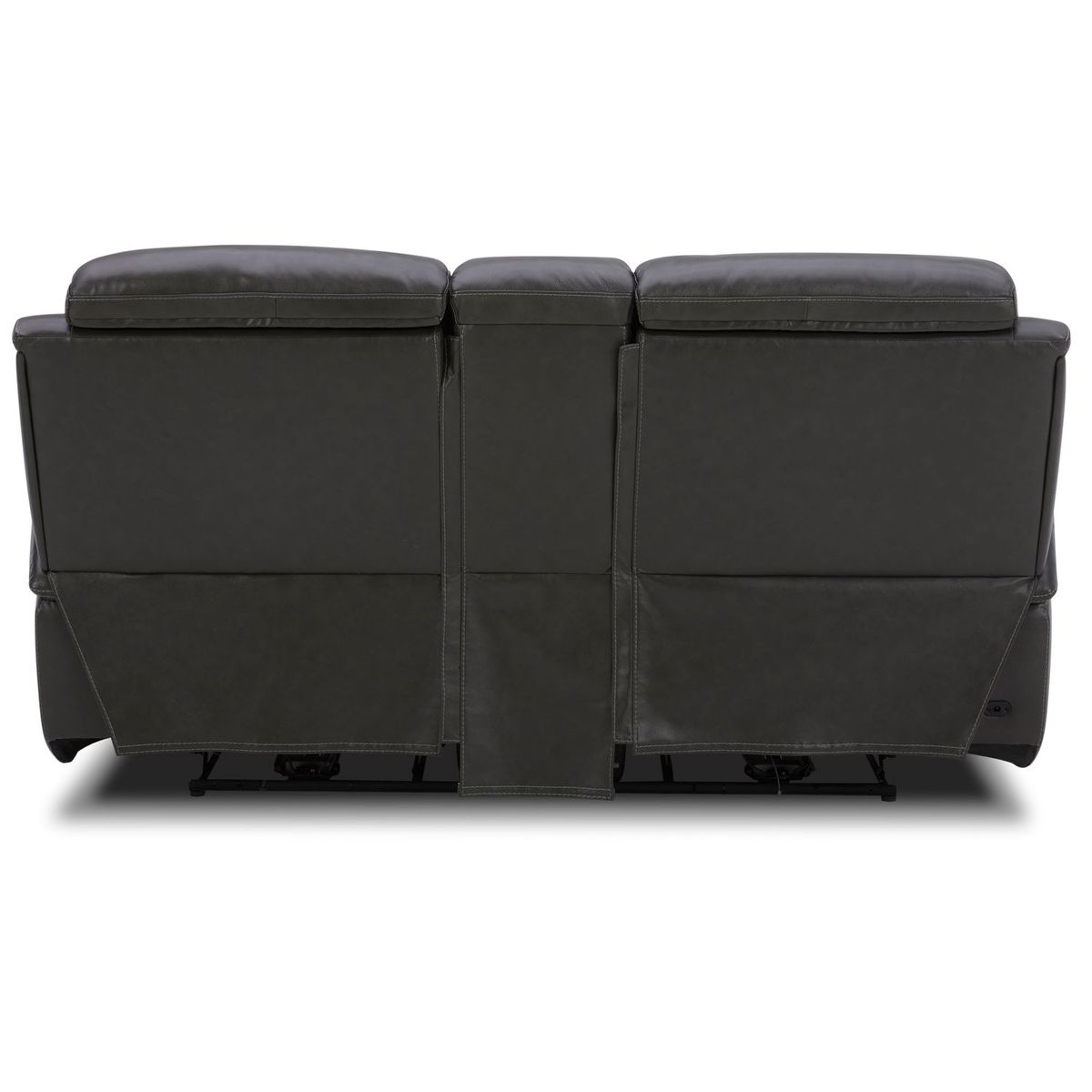 Liberty Furniture Bentley Loveseat w/Console P2 & ZG in Graphite