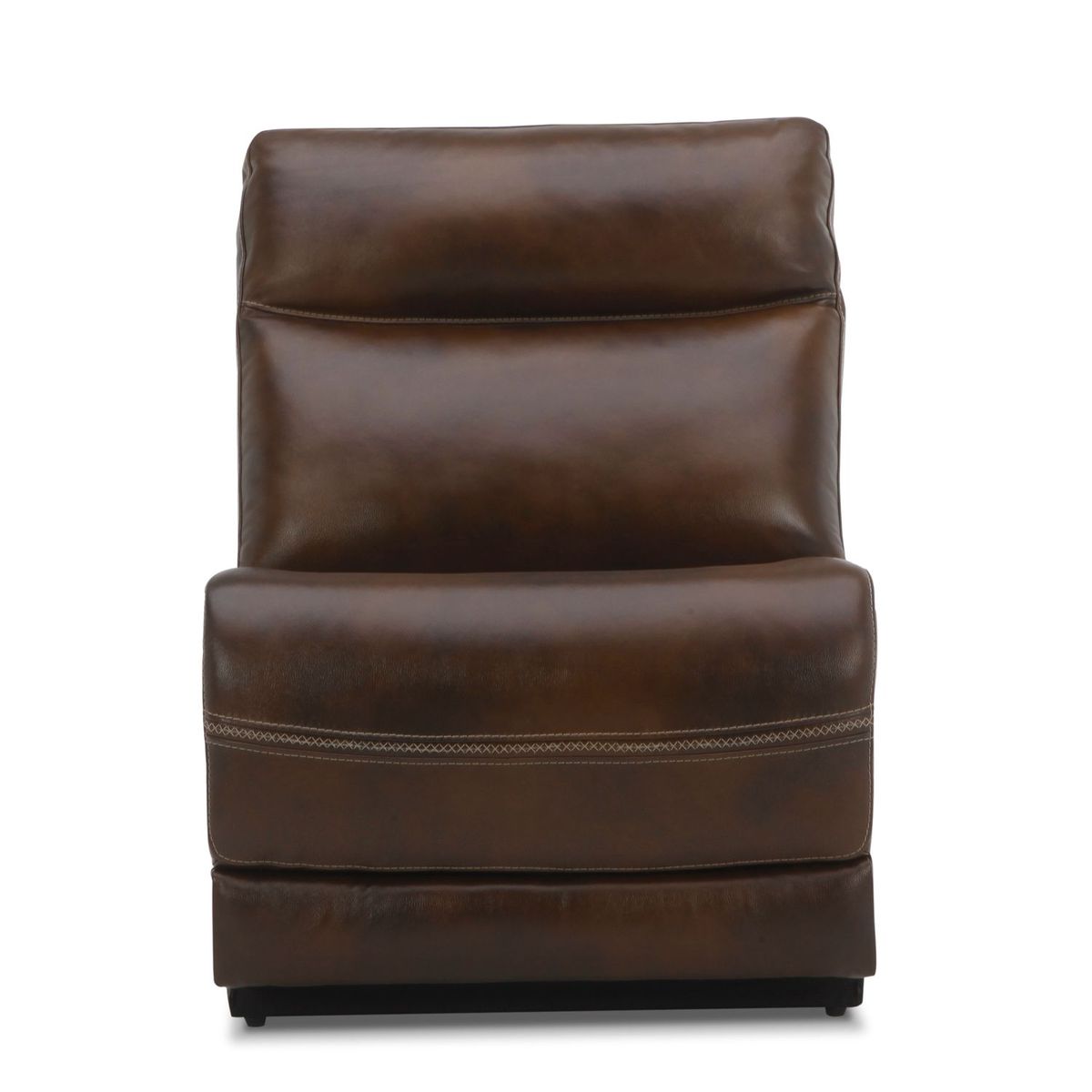Liberty Furniture Blair Armless Chair in Cognac