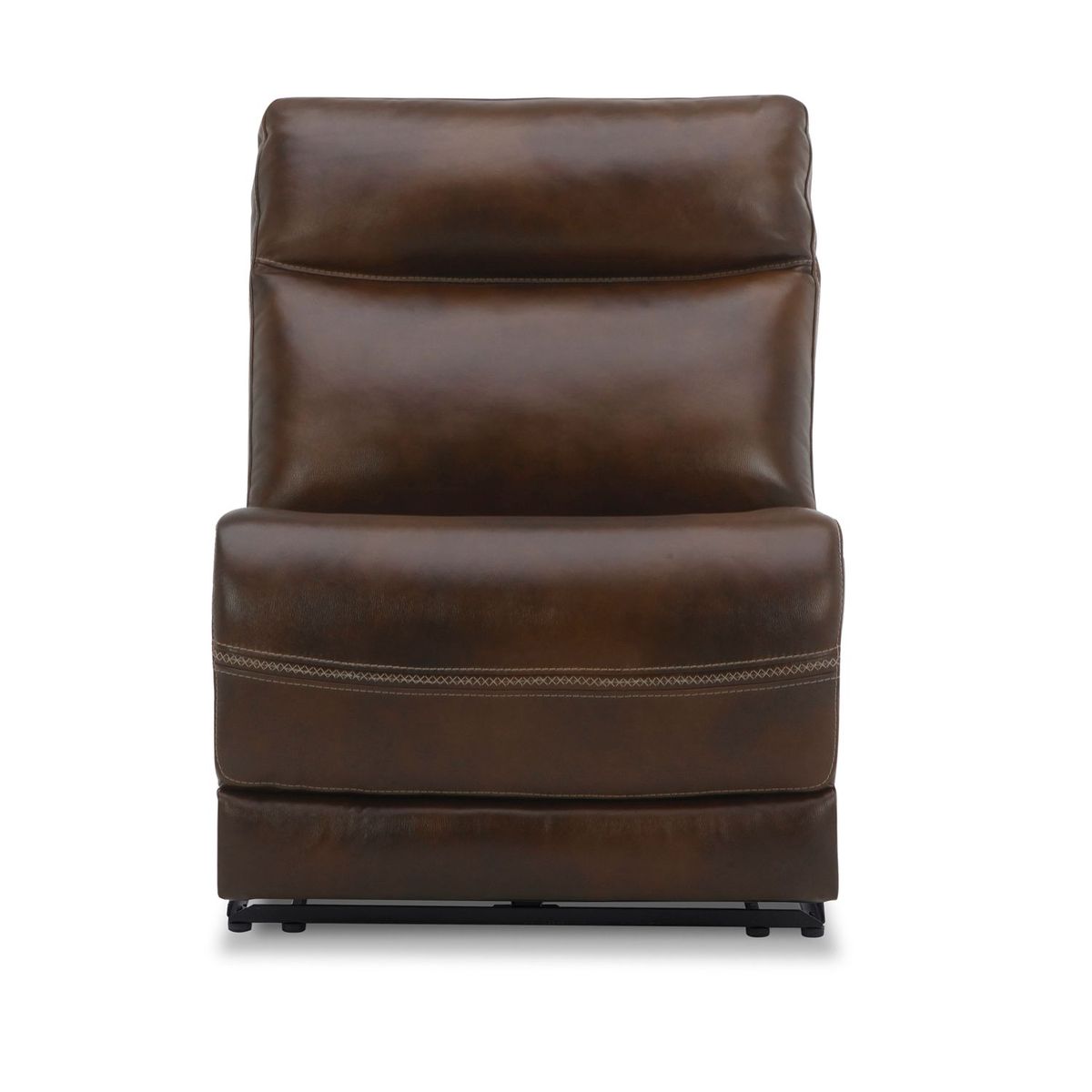Liberty Furniture Blair Armless Recliner P2 & ZG in Cognac