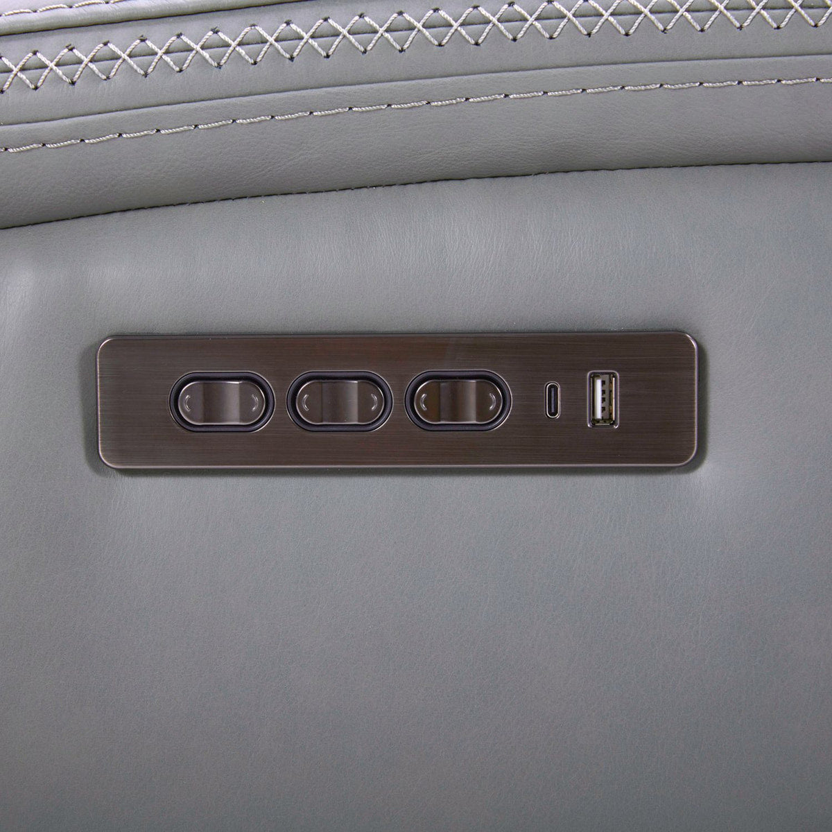 Liberty Furniture Cooper Loveseat w/Console P3 & ZG in Blue Gray