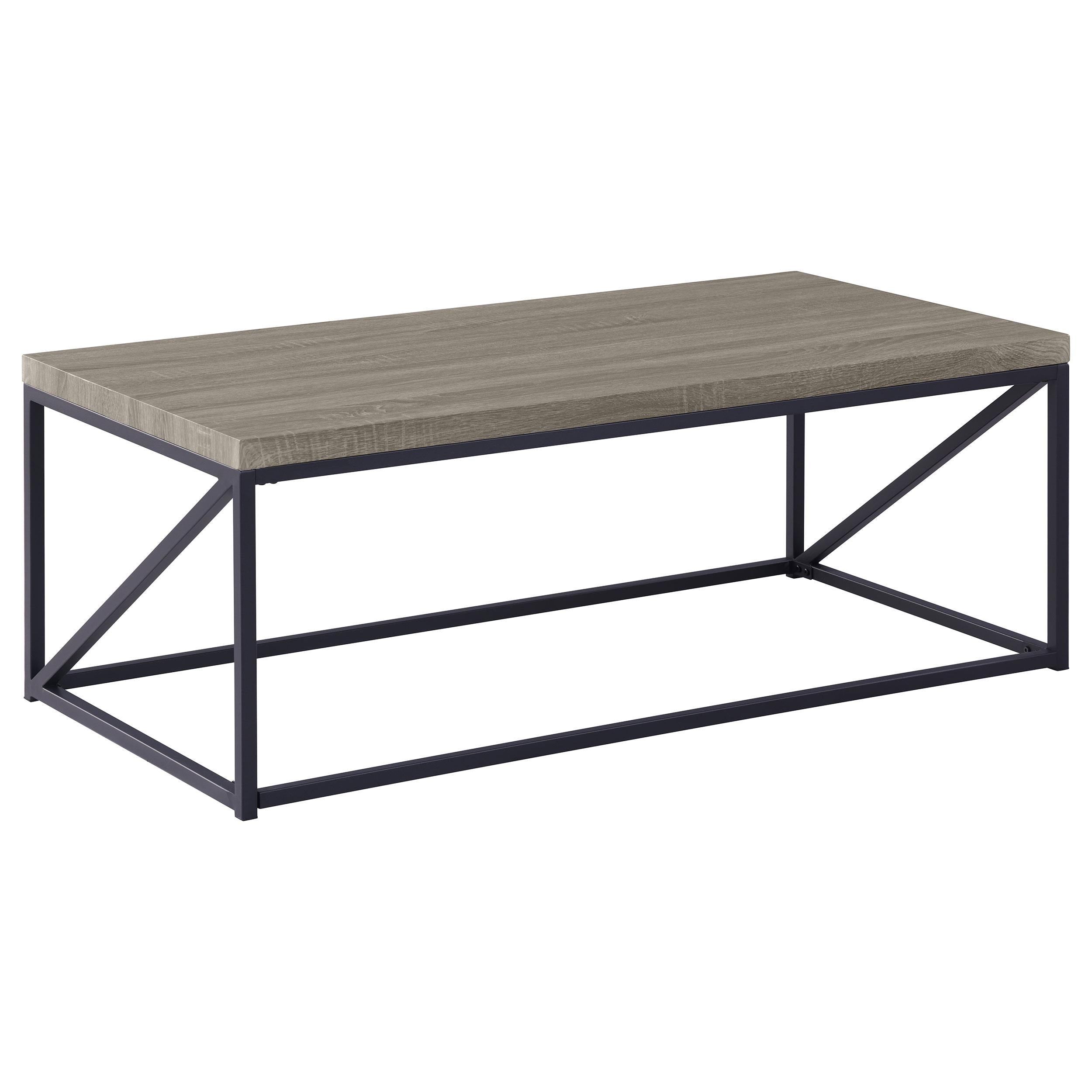 Birdie Rectangular Coffee Table Sonoma Grey