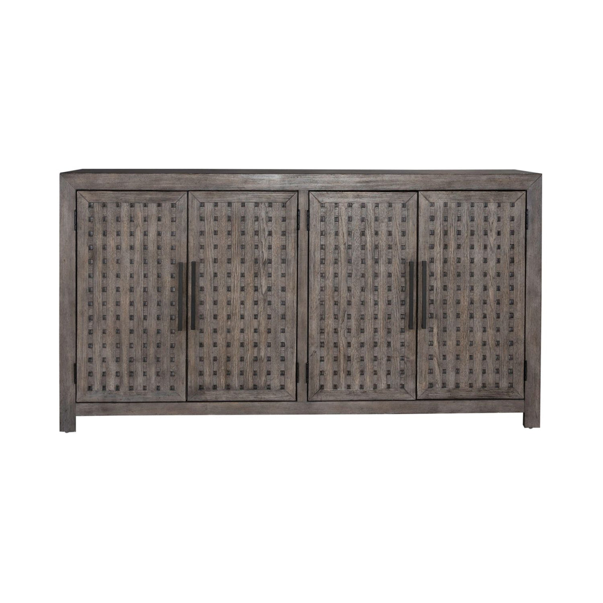 Liberty Furniture Winslow Accent Buffet in Smokey Ash EST SHIP TIME APPX 4 WEEKS